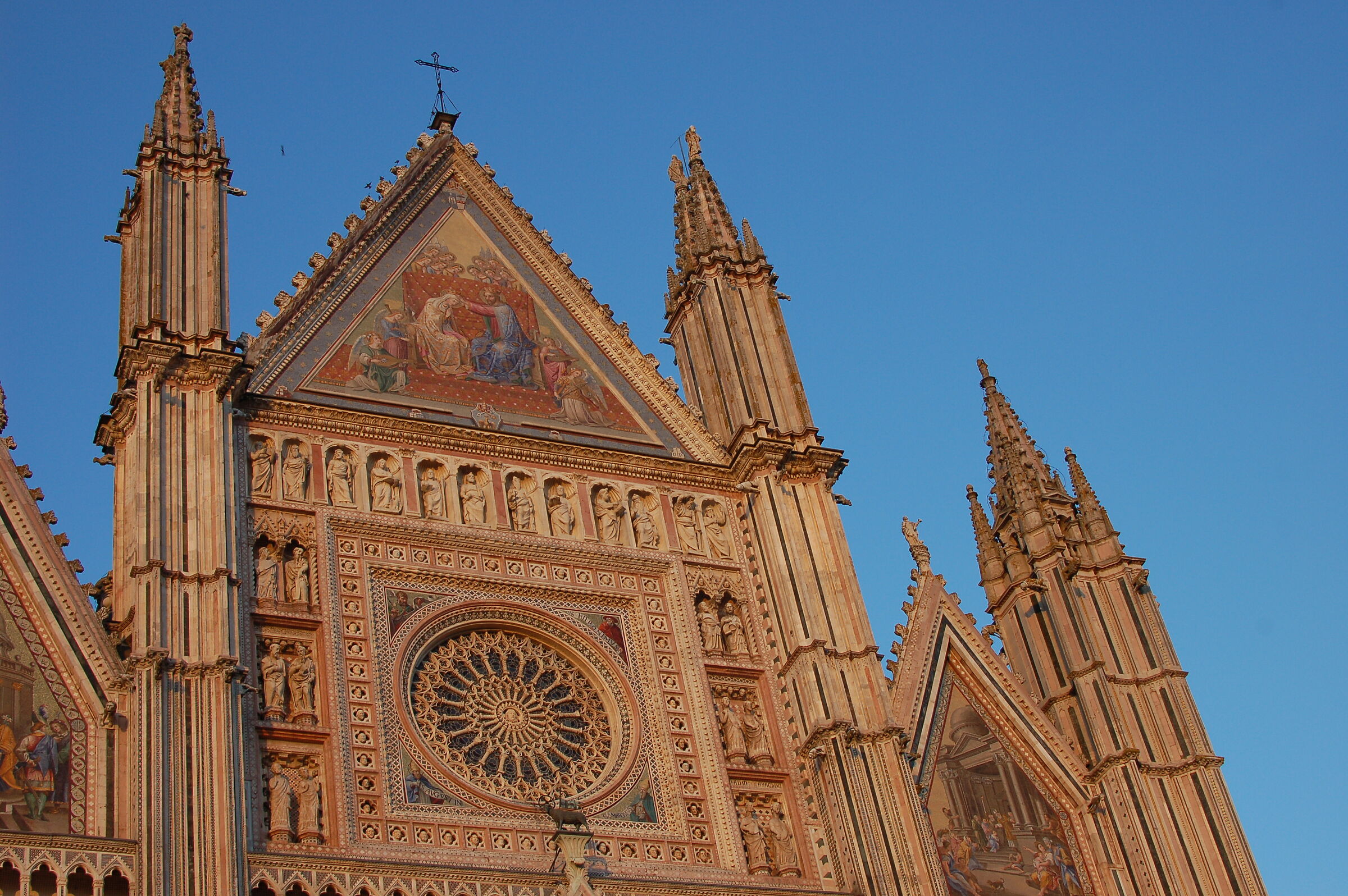 Orvieto, Duomo at sunset (part 1)