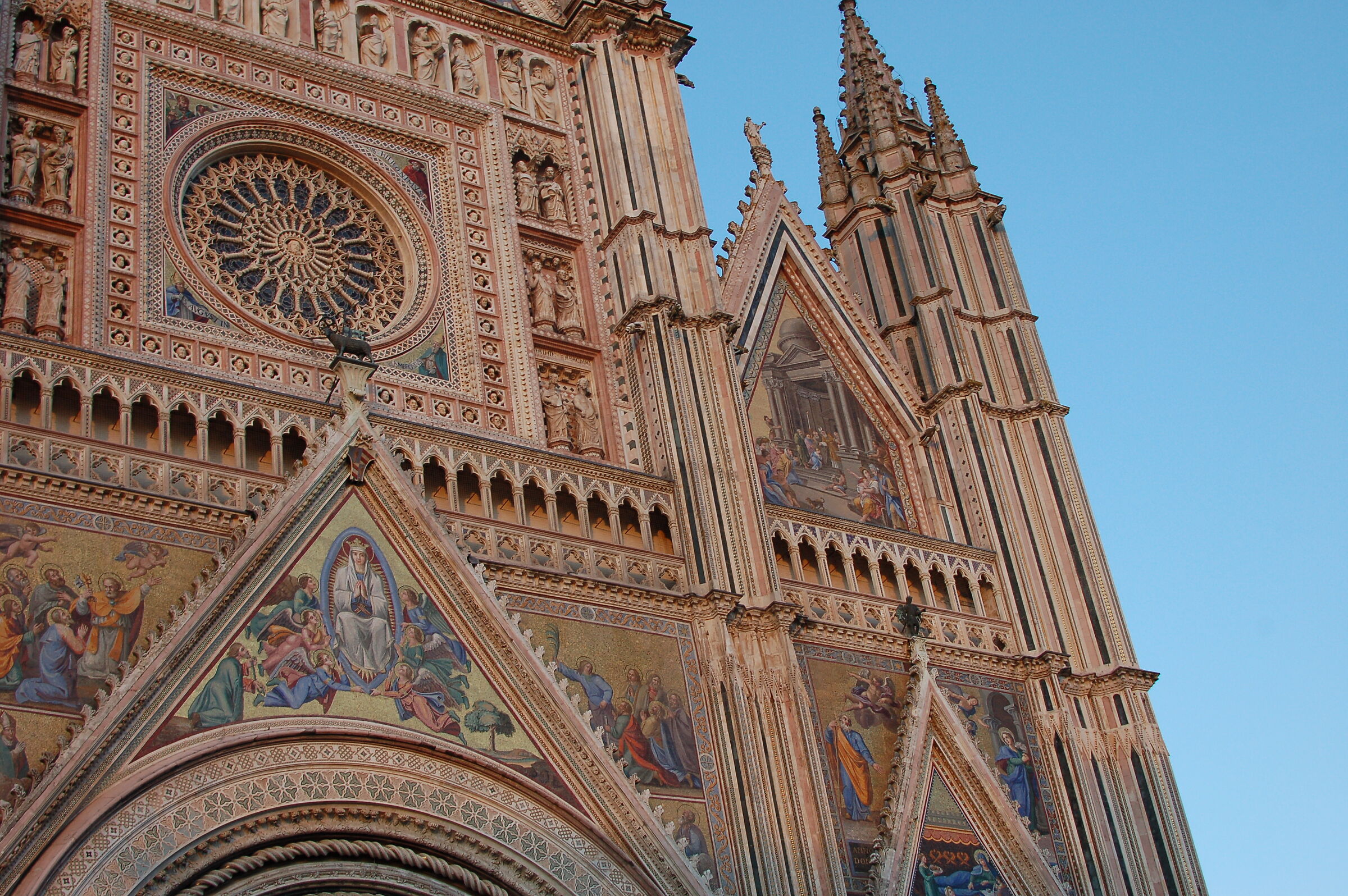 Orvieto, Duomo at sunset (part 2)