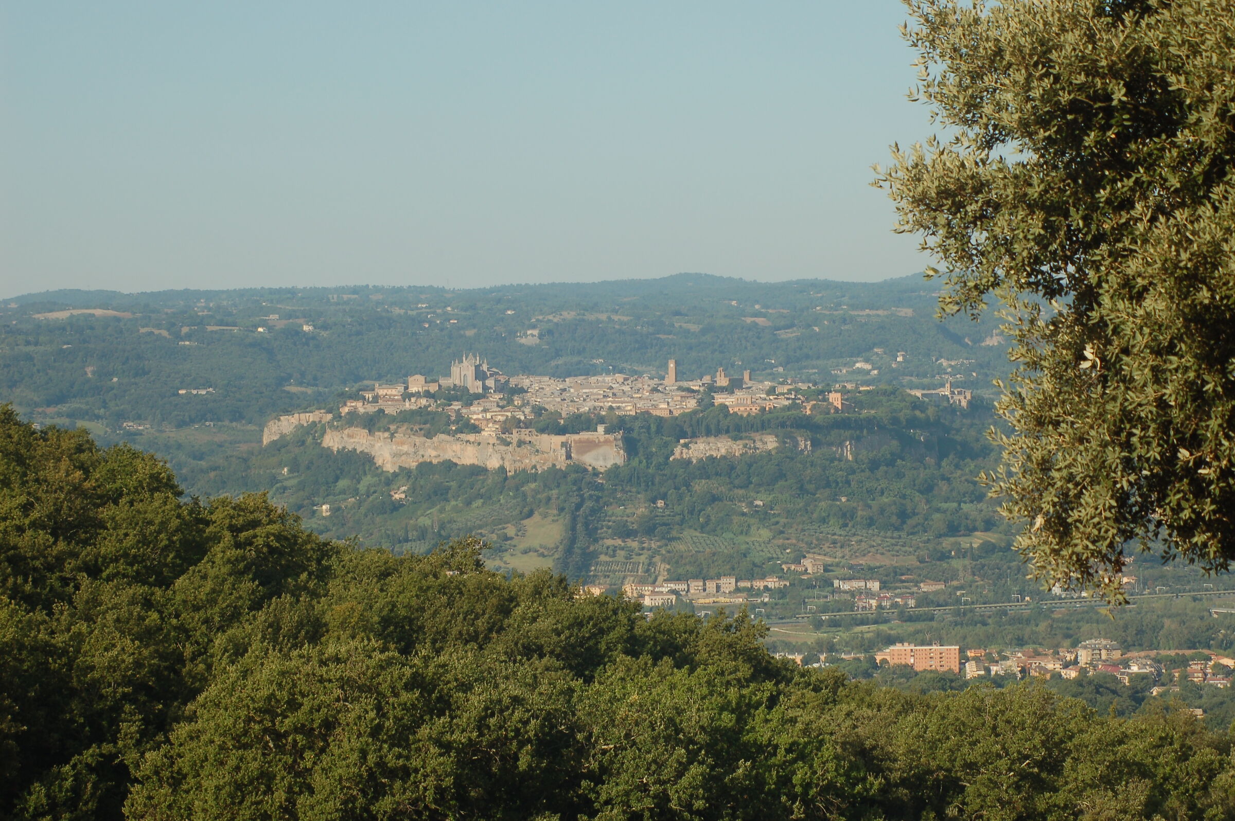 Orvieto, morning at the end of August