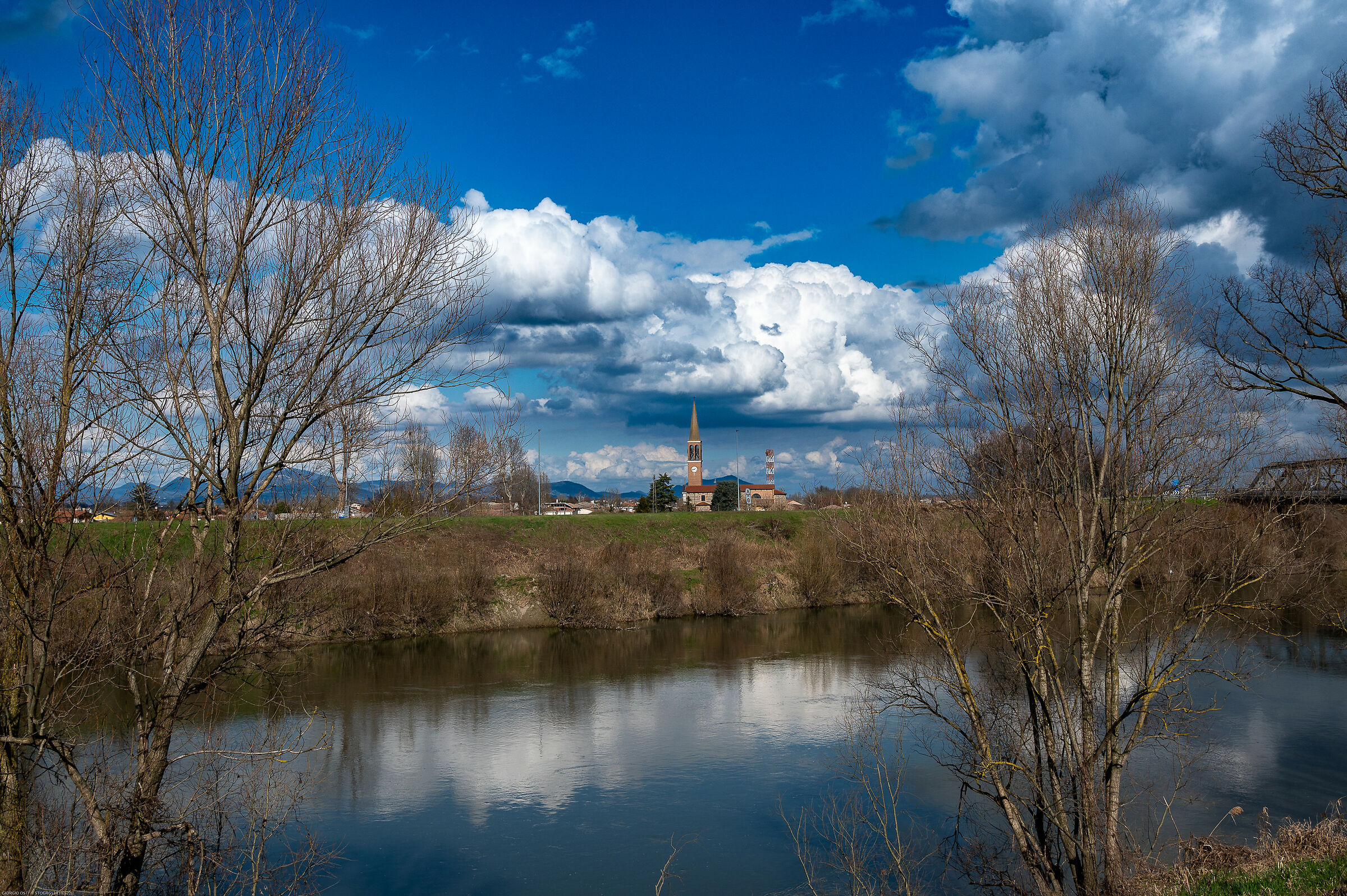 fiune Adige, Ca' Morosini e i Colli Euganei
