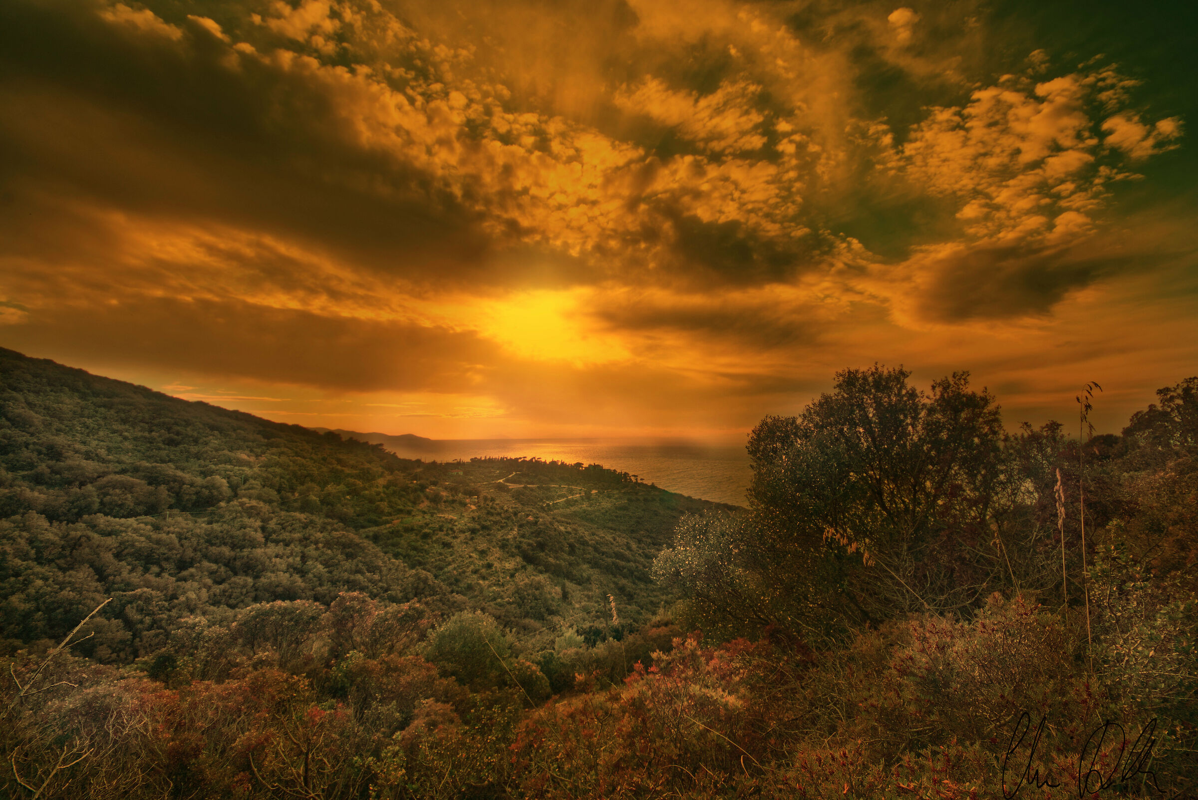 Aspettando il tramonto