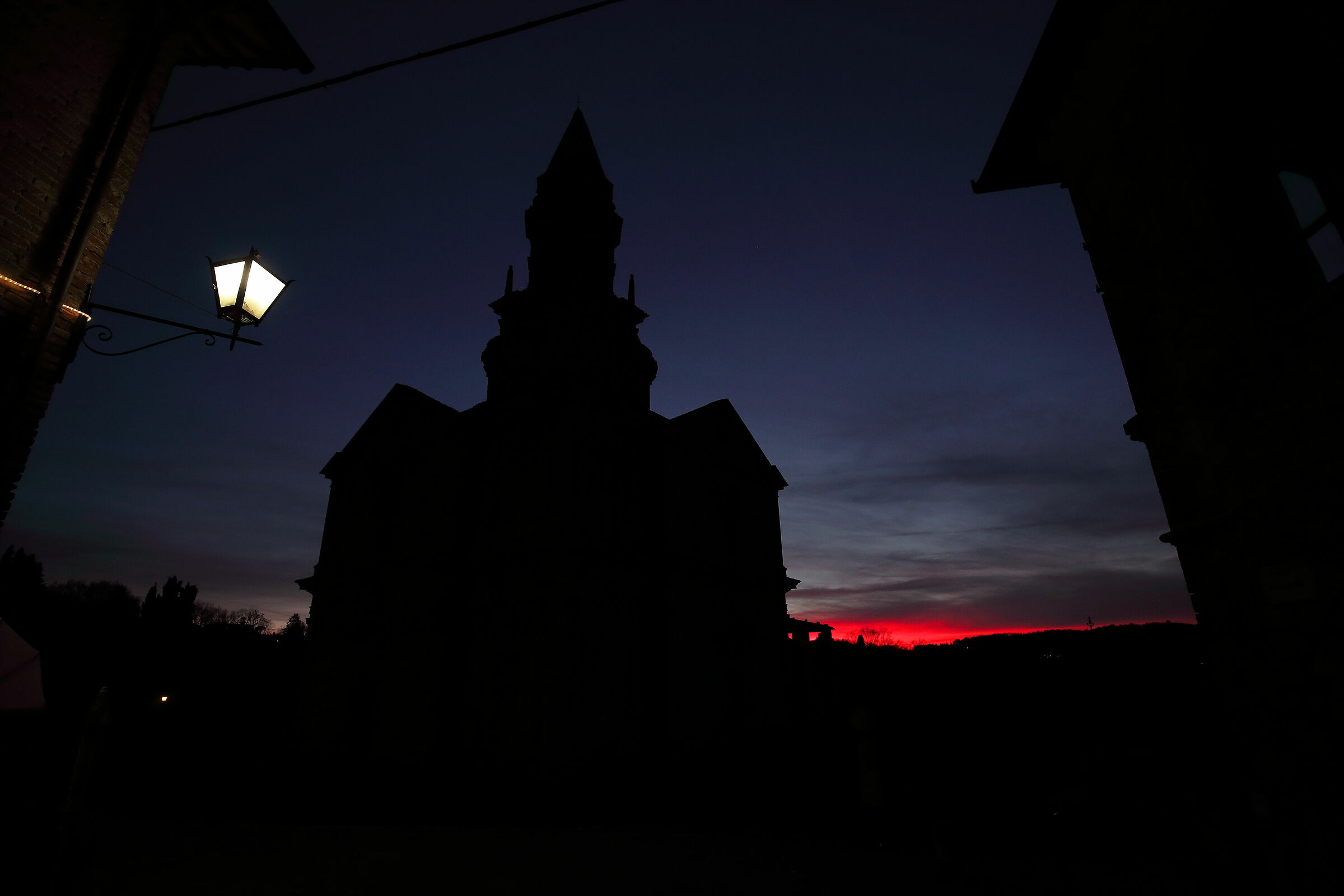 Infinite sunset in San Biagio