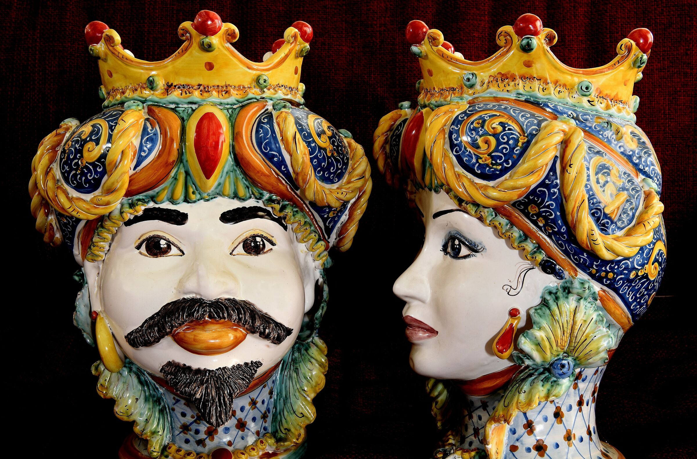 Teste di moro (ceramiche di Caltagirone)