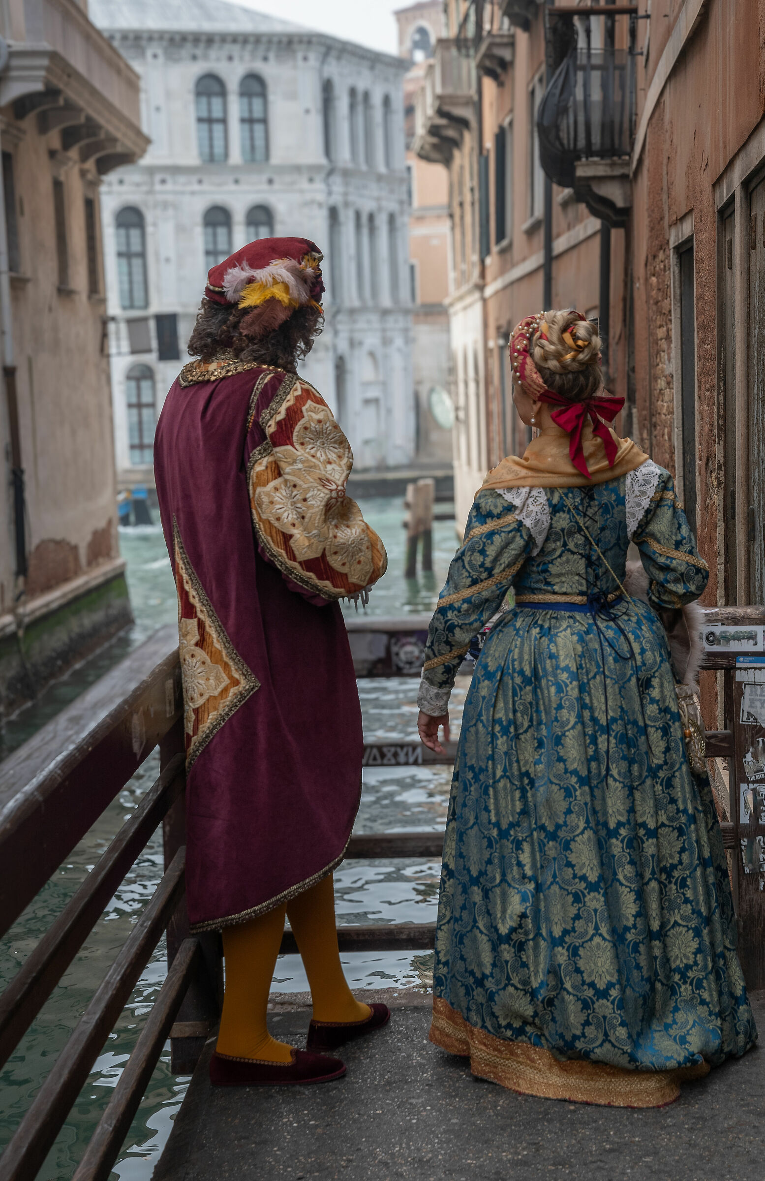 Between the Venetian streets