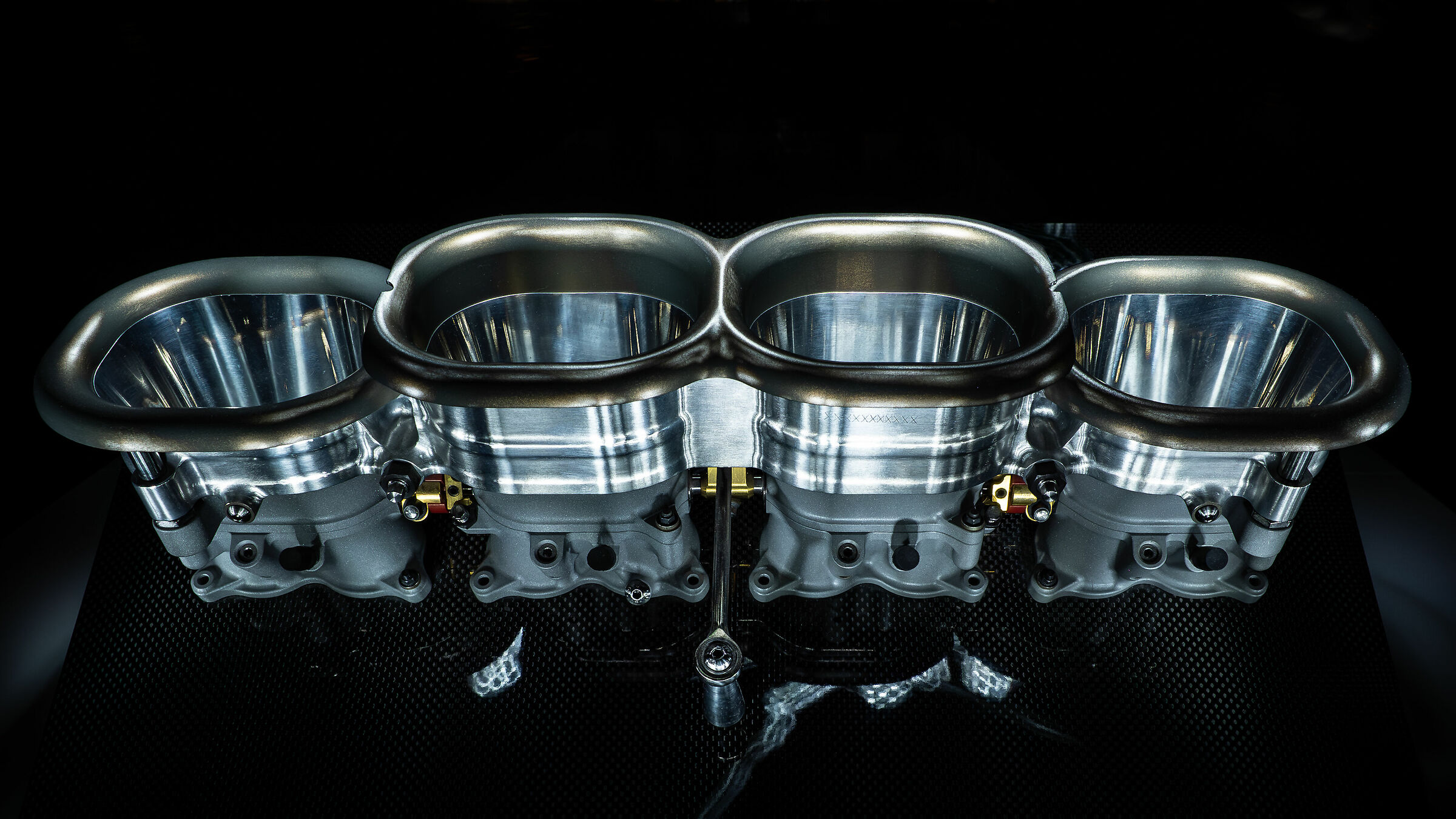 Ferrari V8 F1 light painting