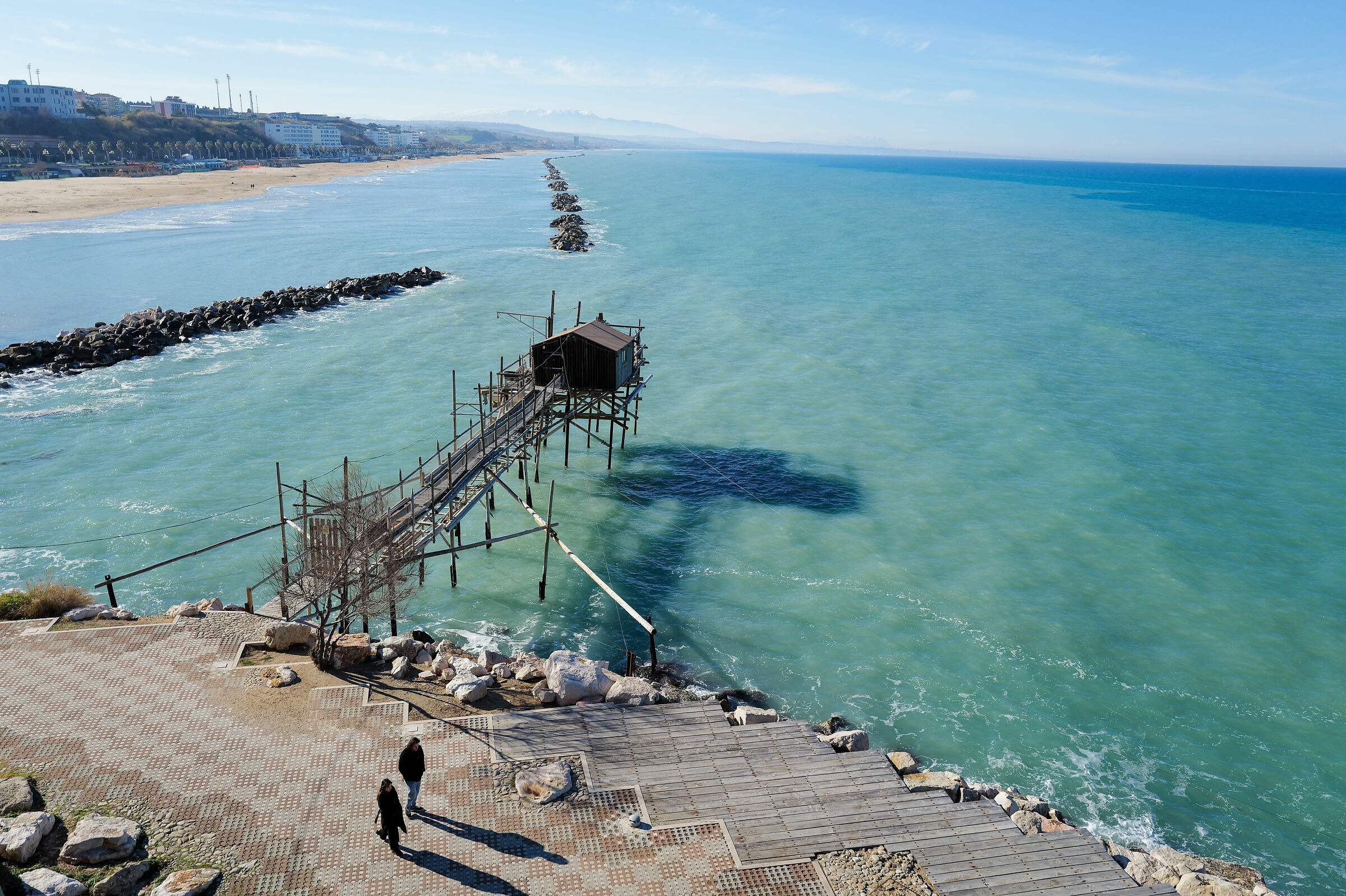 Walk by the sea in Termoli