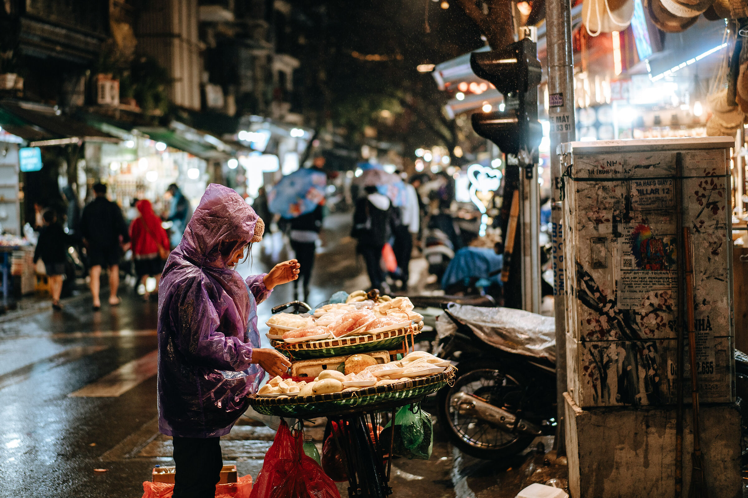venditrice di frutta