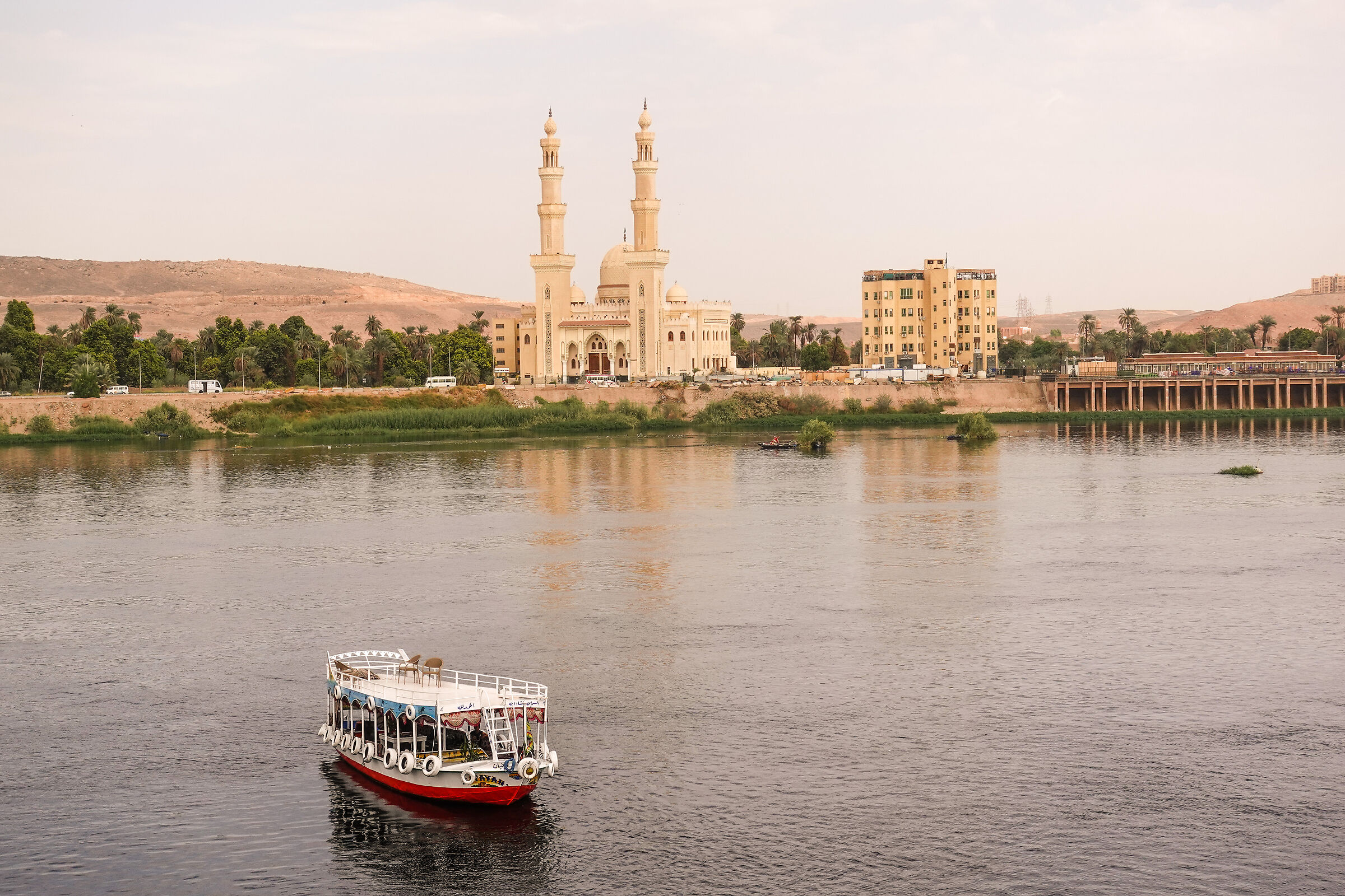 along the Nile