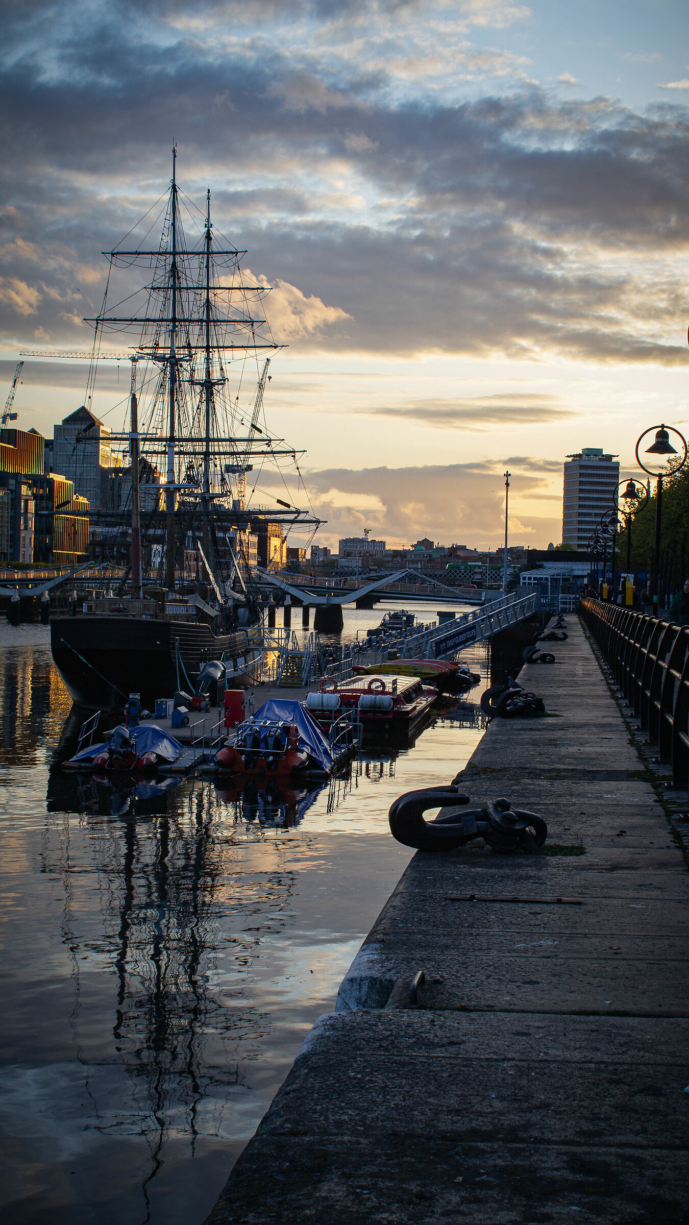 Sunsets in Dublin