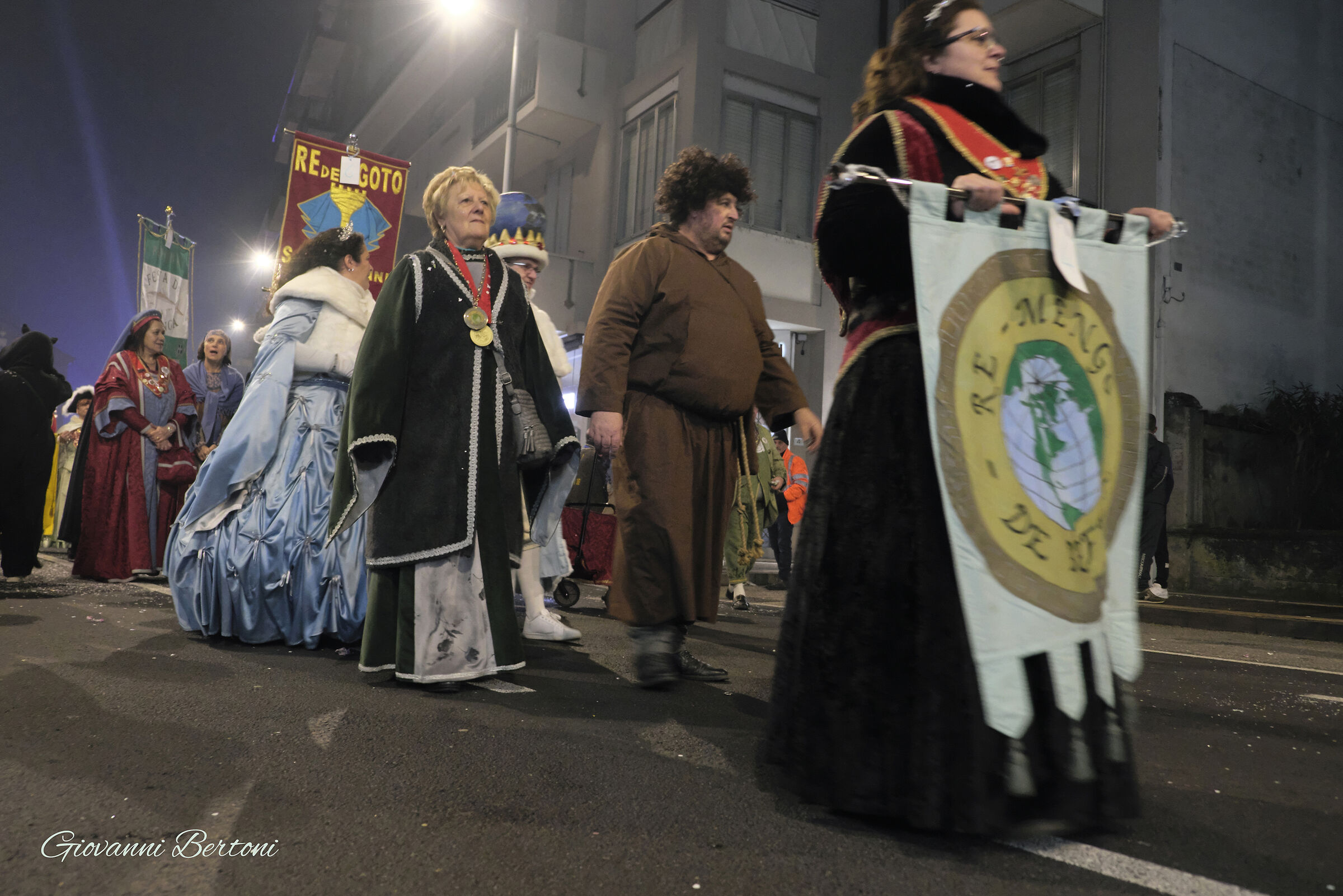 Carnevale in notturna a Cerea