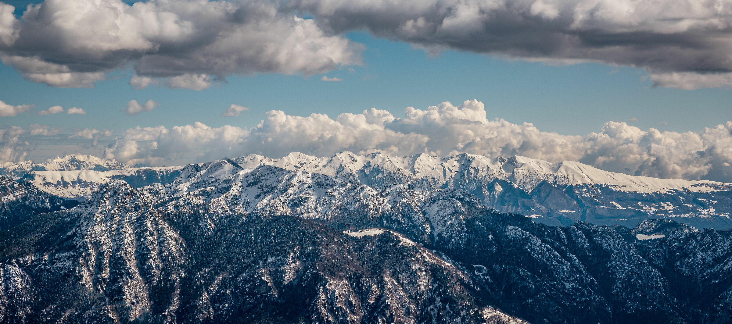 Panorama verso il Carena