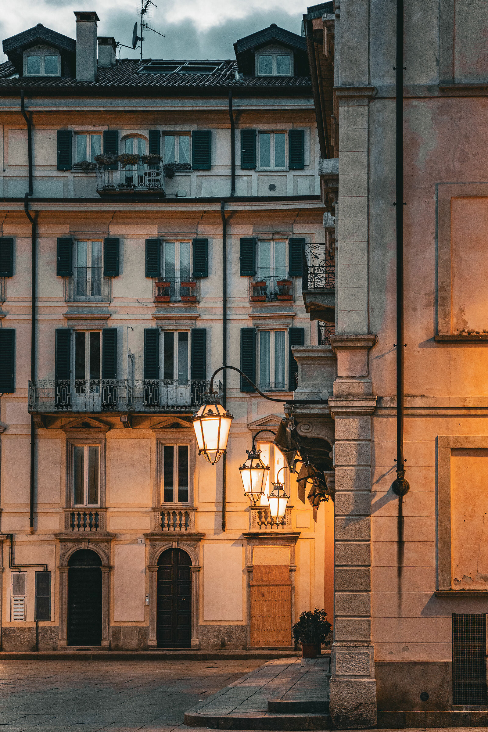 Varese, view of Piazza San Vittore