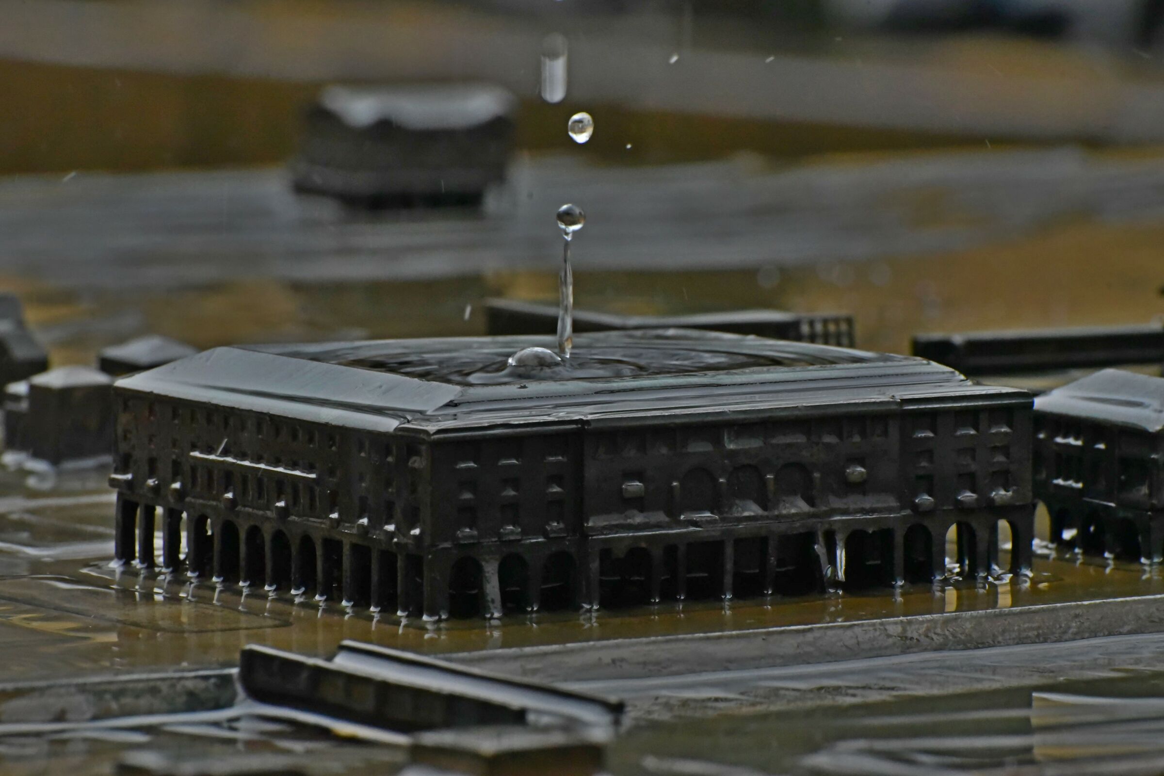 Raining