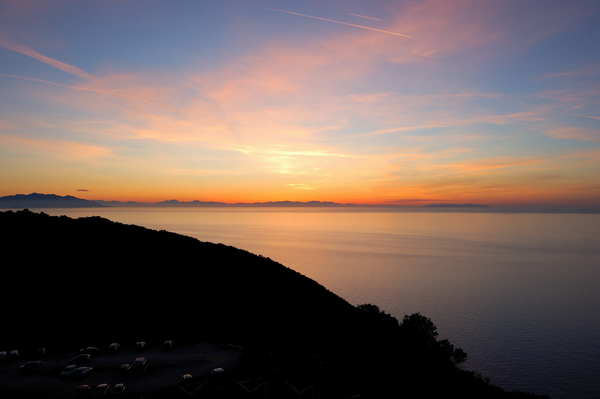 Sunset from Populonia