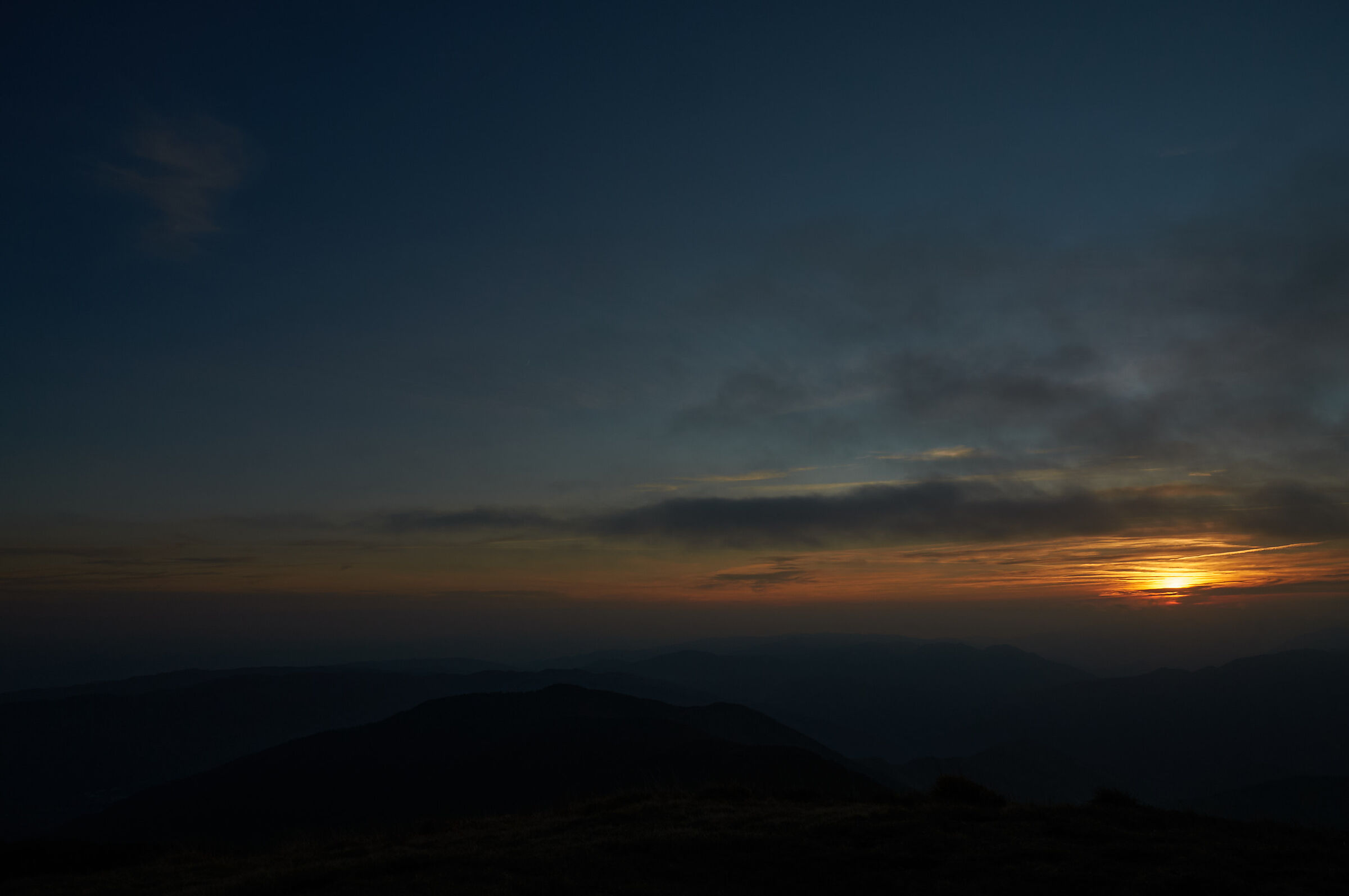 Tramonto in Appennino (Appennino Pistoiese)