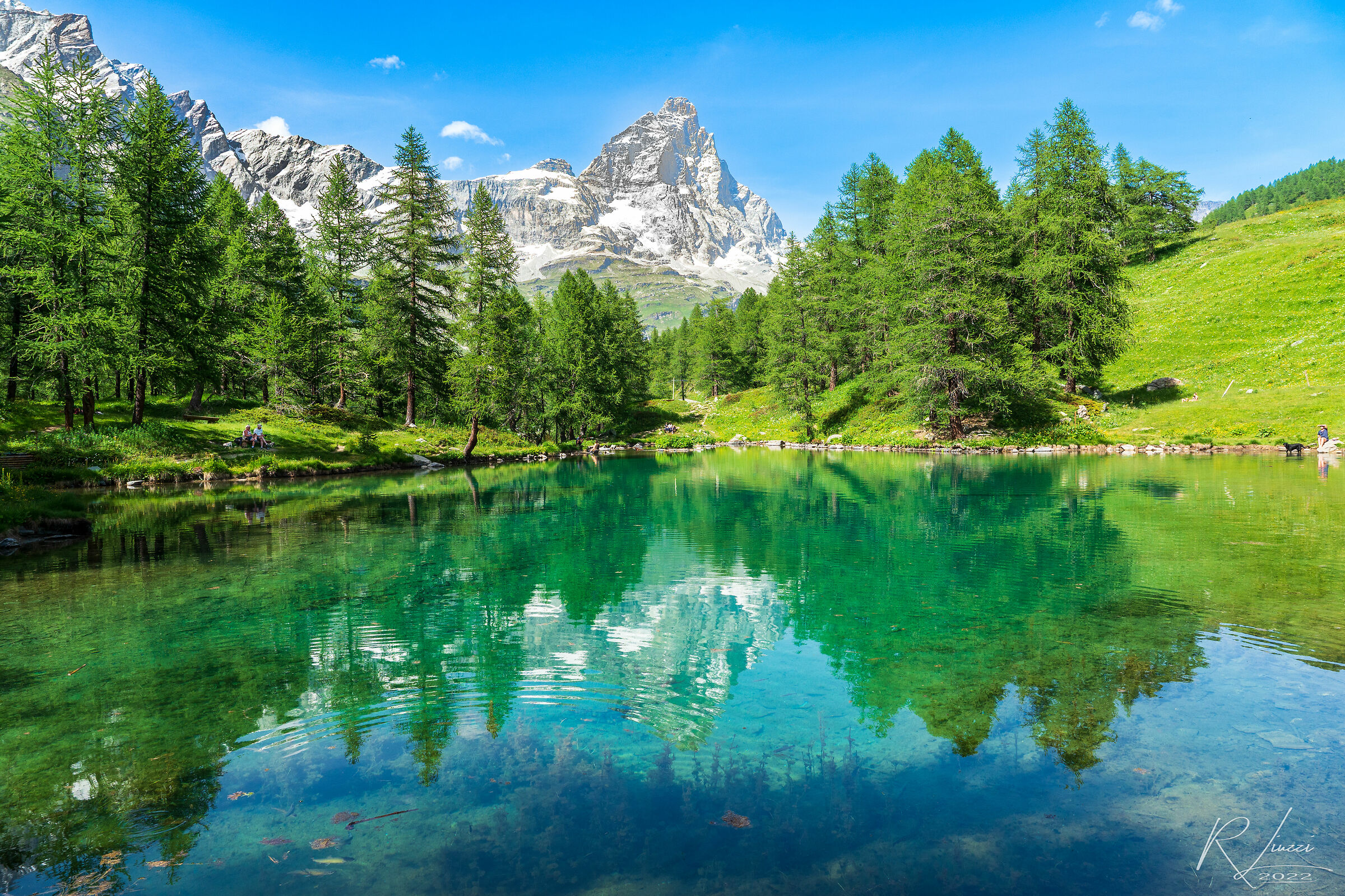 Lago Blu Valtournenche