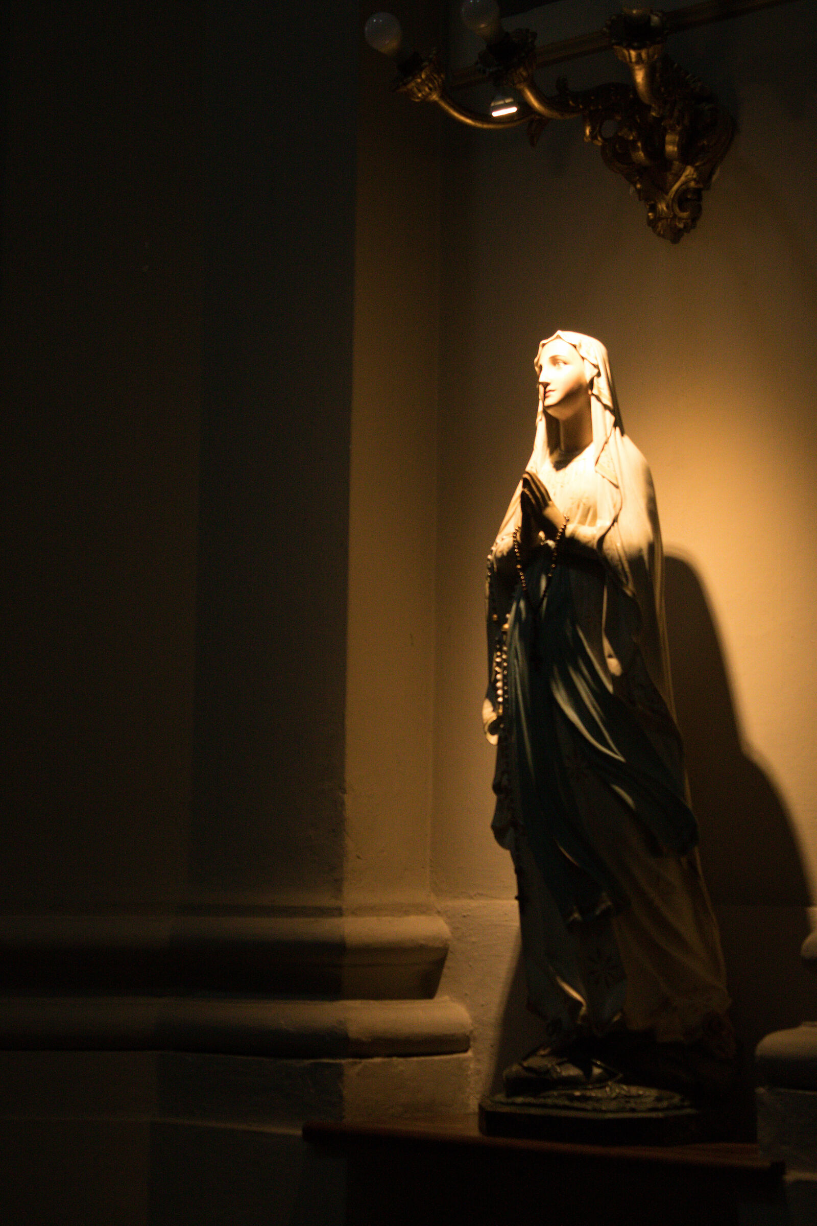 Holy card of Our Lady