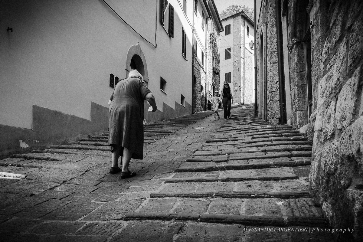 In salita ed in discesa