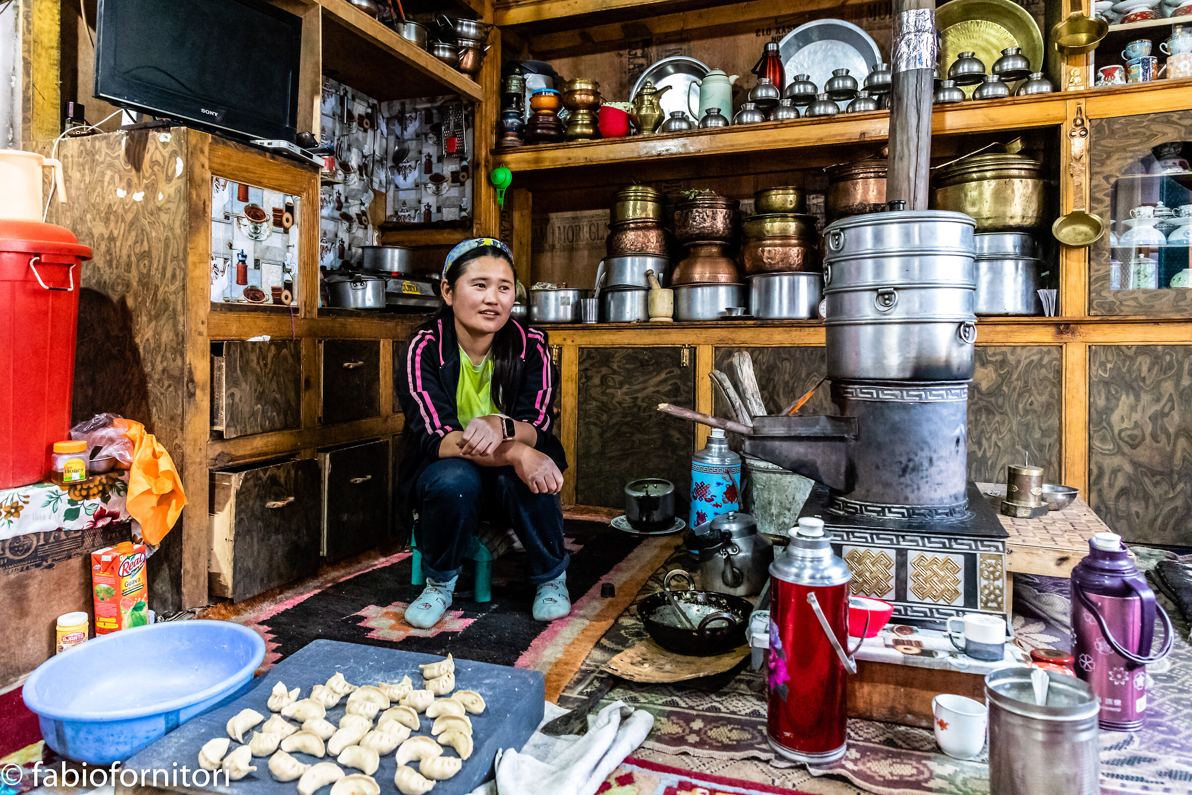 Markha valley kitchen , Ladakh, India 2023