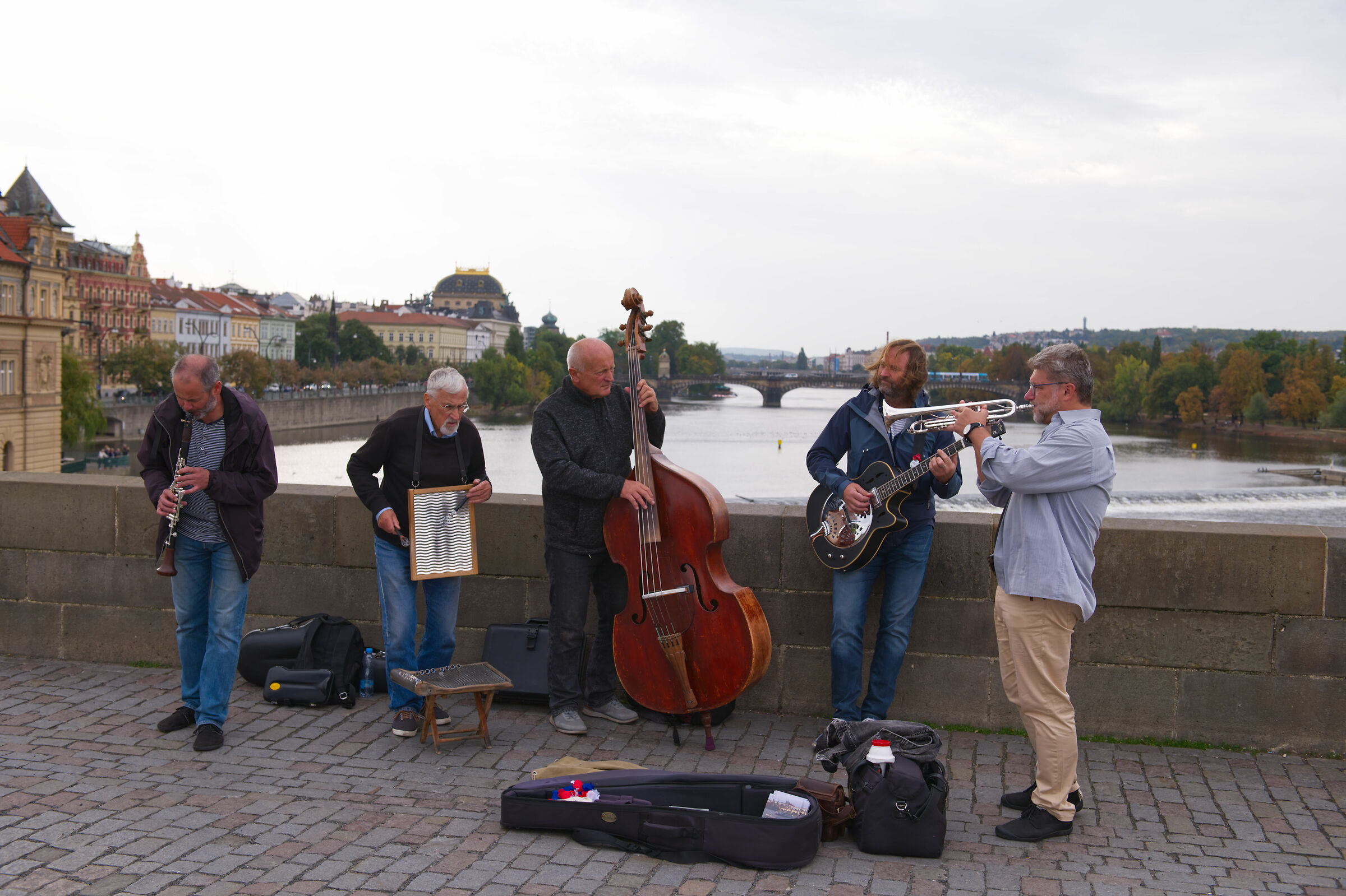 Quintetto su Ponte Carlo