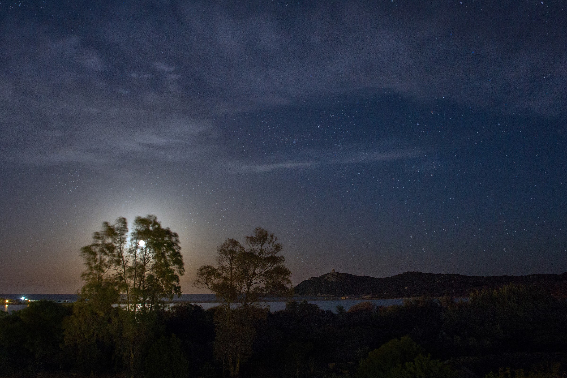 La luce che illumina la notte..