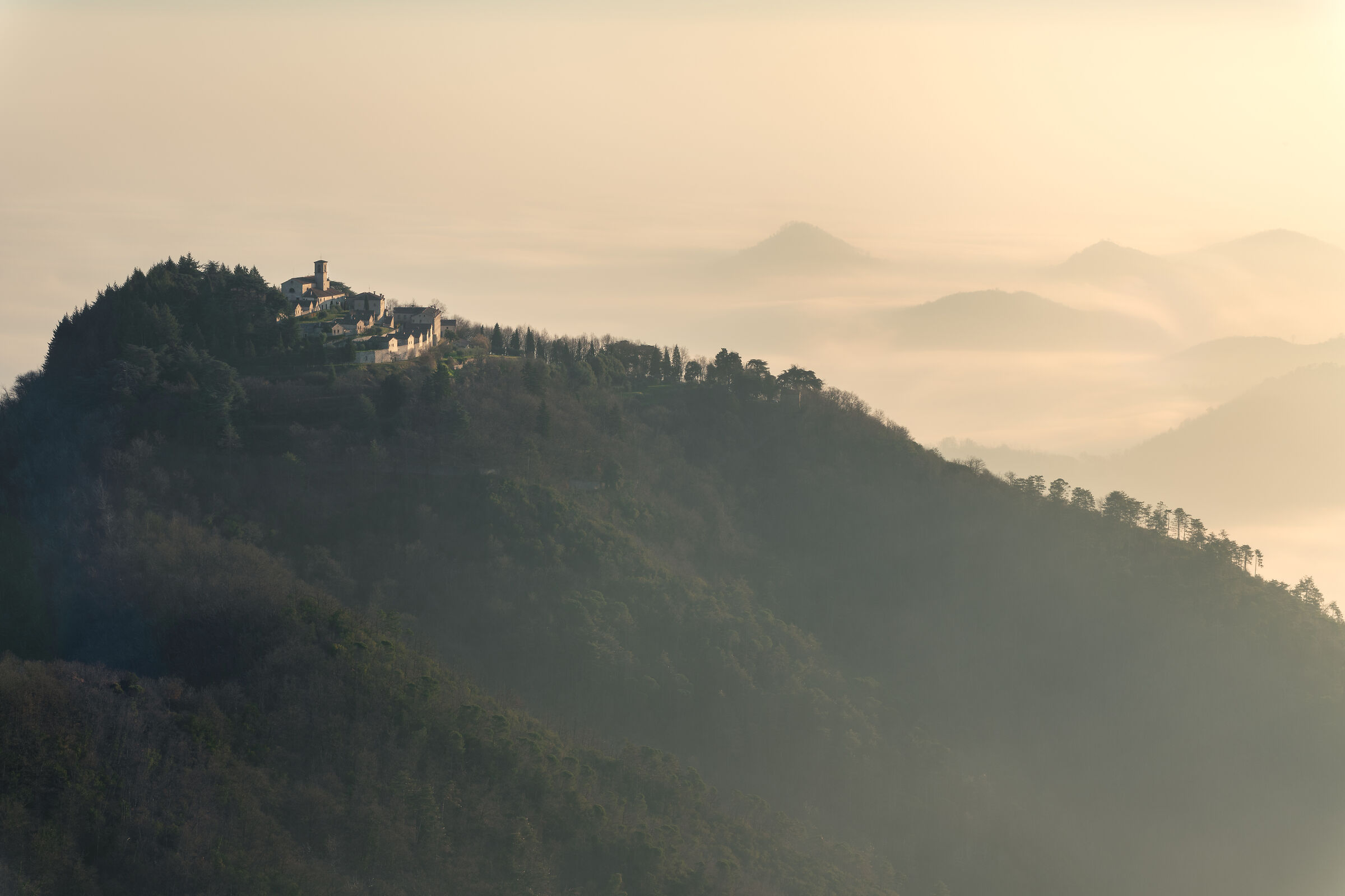 In un mare di nebbia