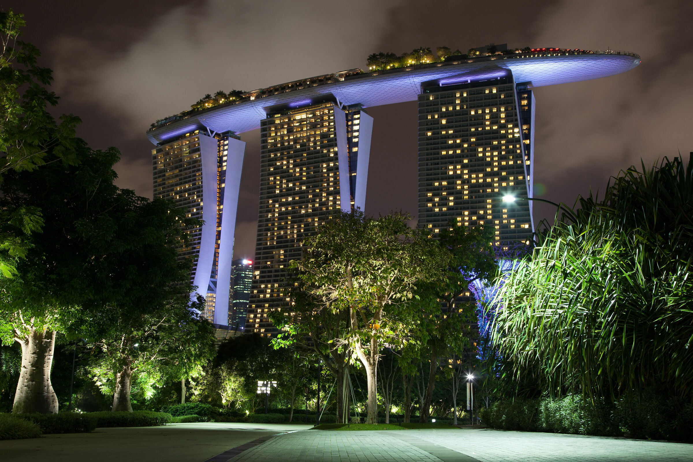 Marina Bay by night