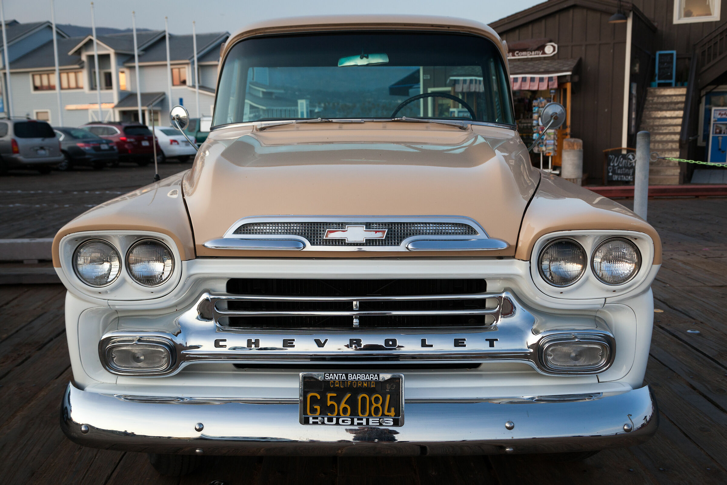 Sul molo di Santa Barbara