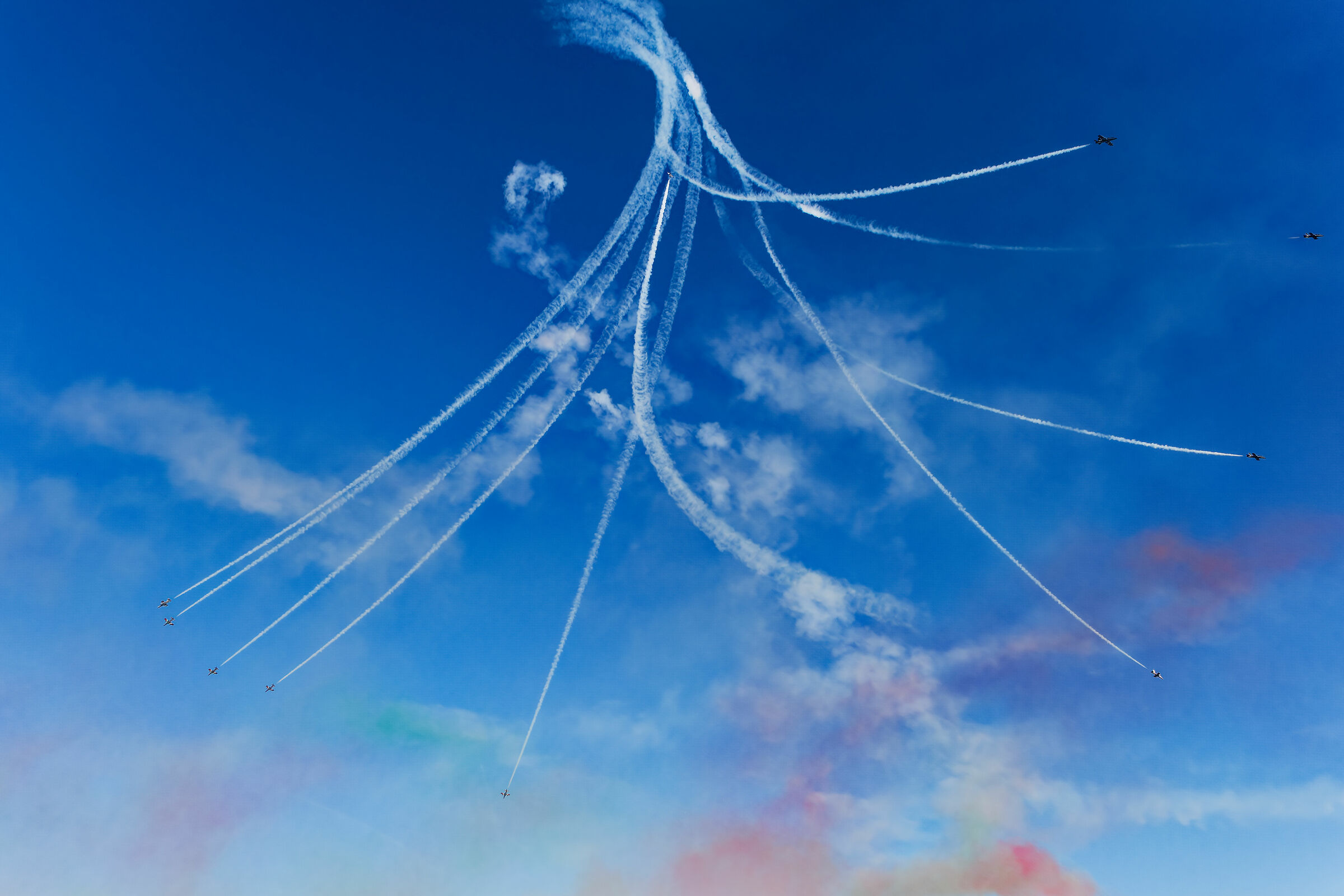 Jesolo 2023 - Frecce Tricolori: Apertura Bomba