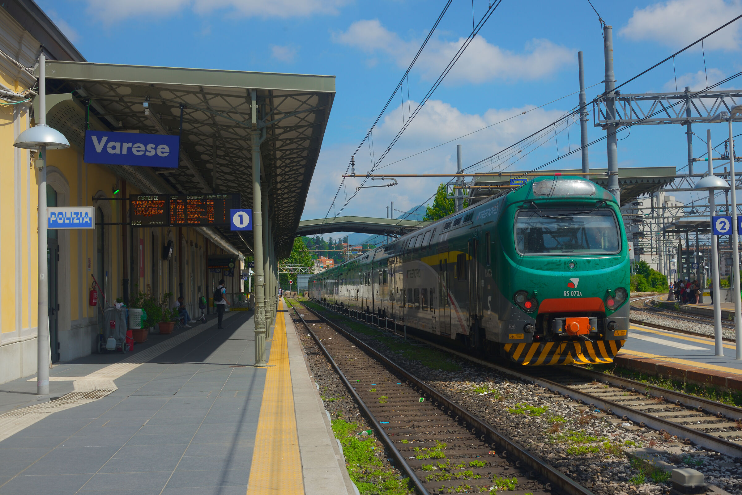 Varese railway station (Binari Tronco)