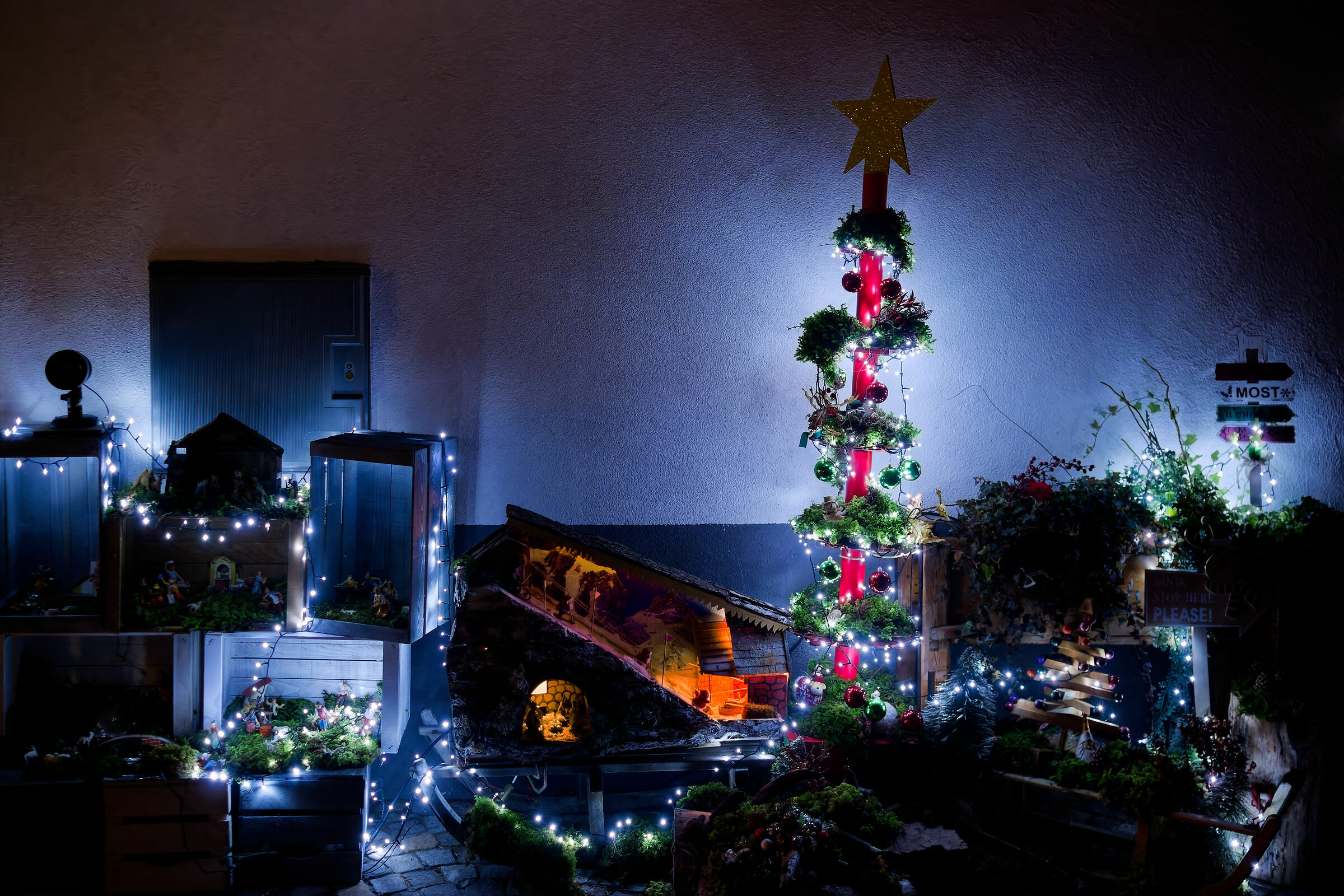 Predazzo Notte - Presepe