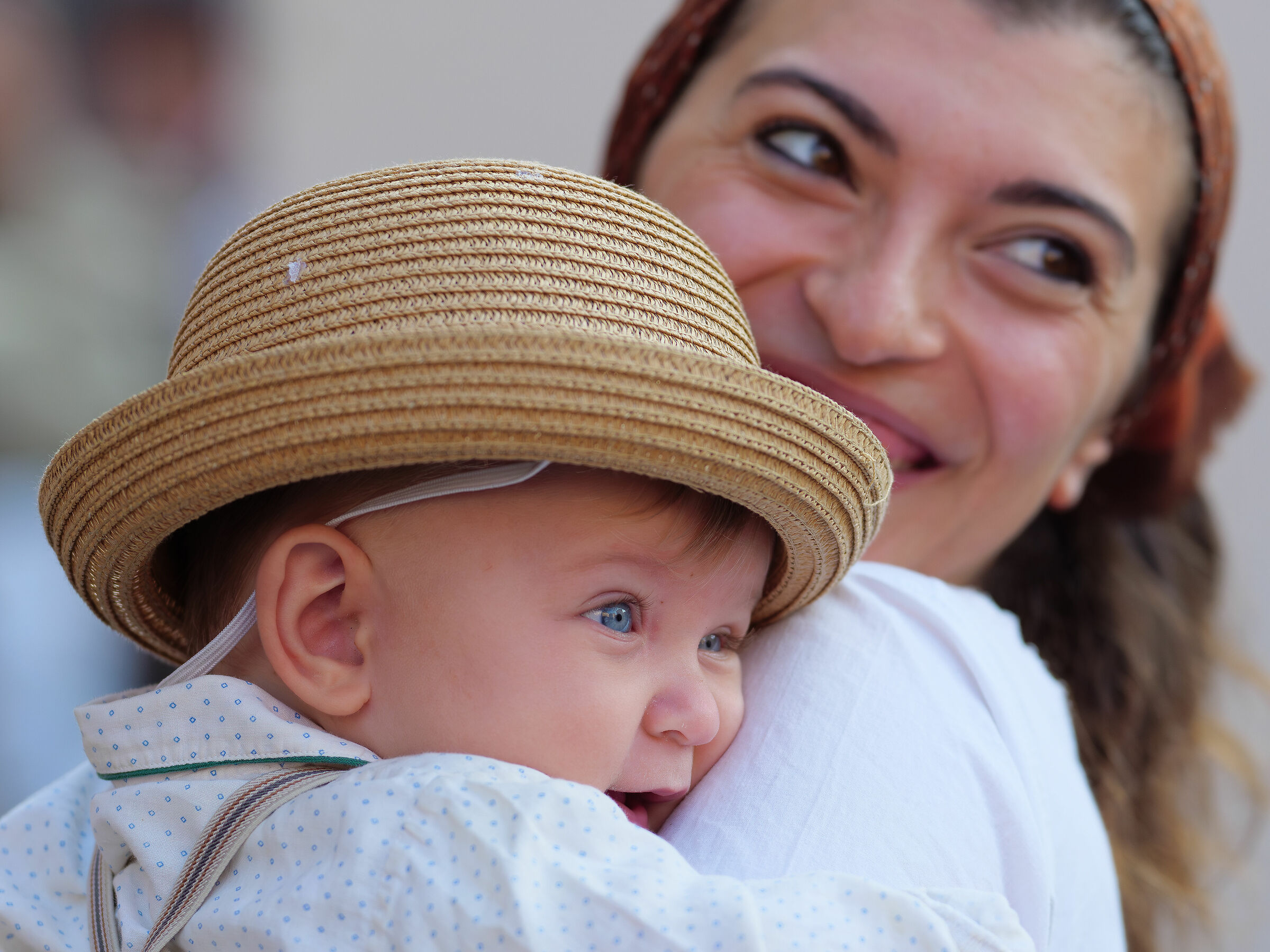 Quattro occhi felici