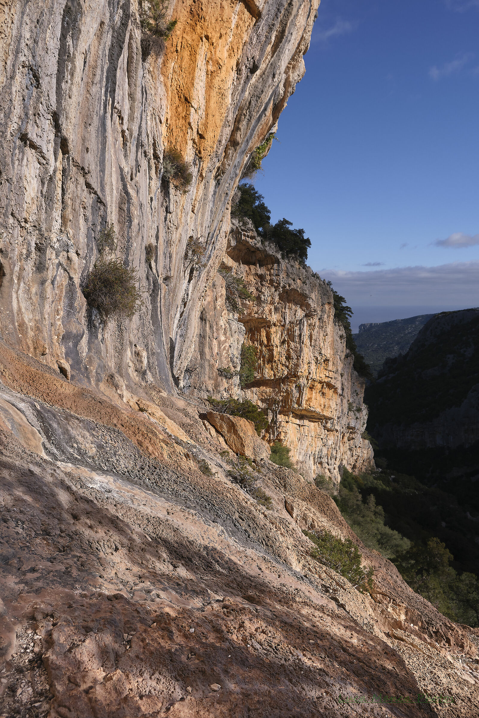 Hidden paths, territory of Baunei