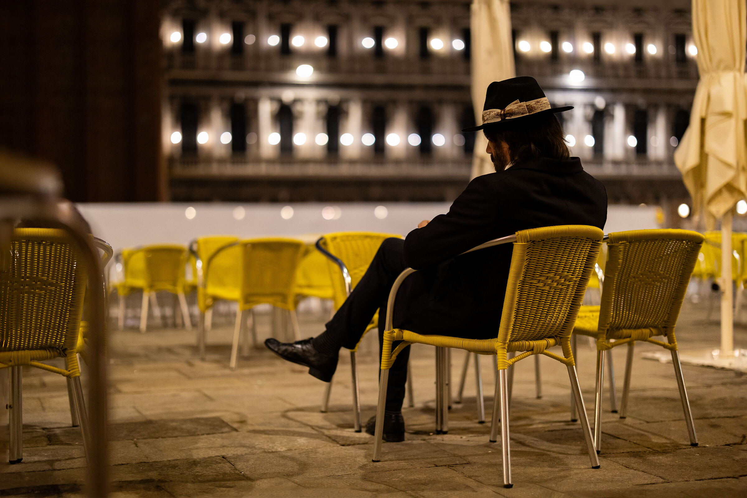 Waiting in St. Mark's Square