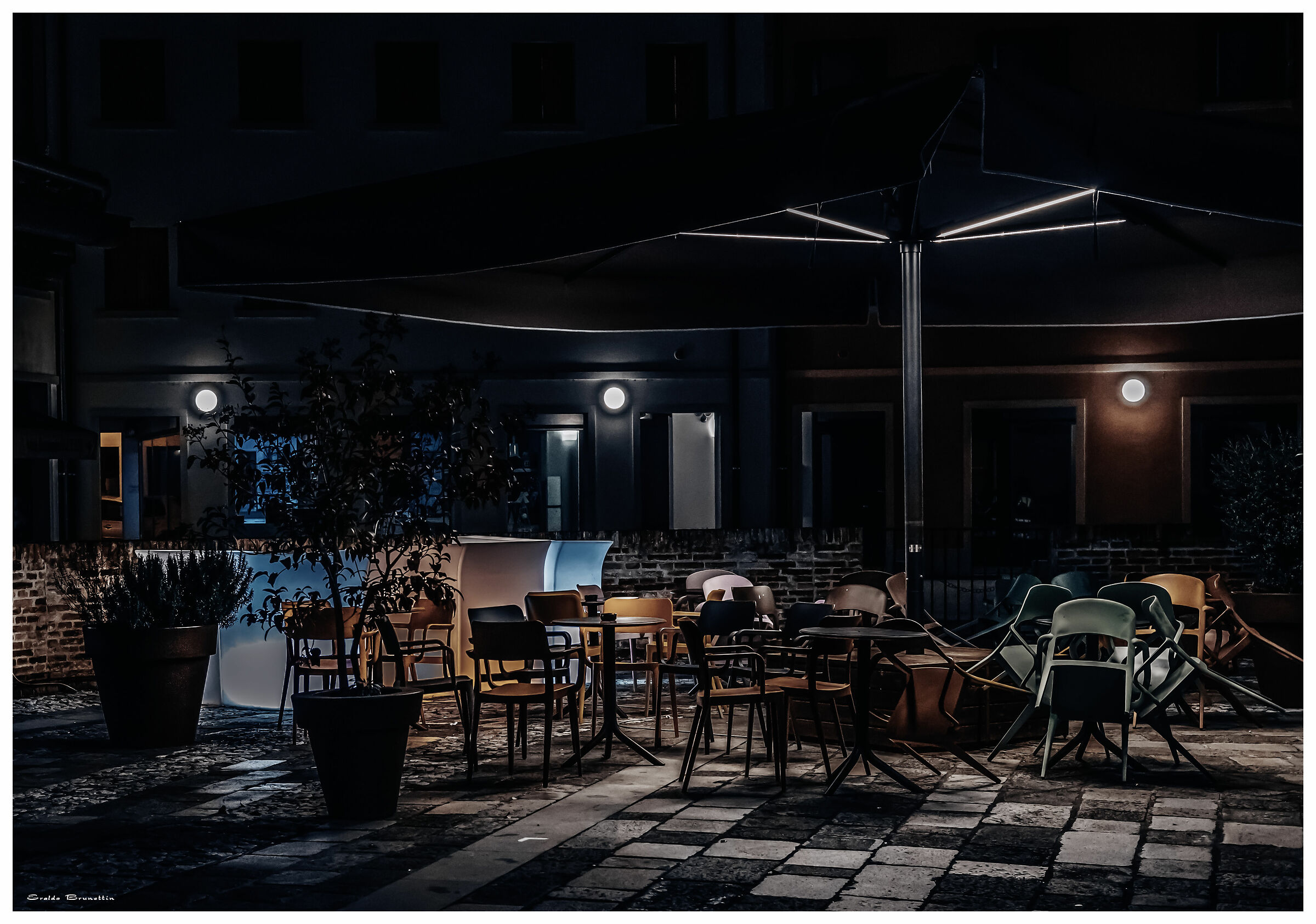 No dancing this evening.