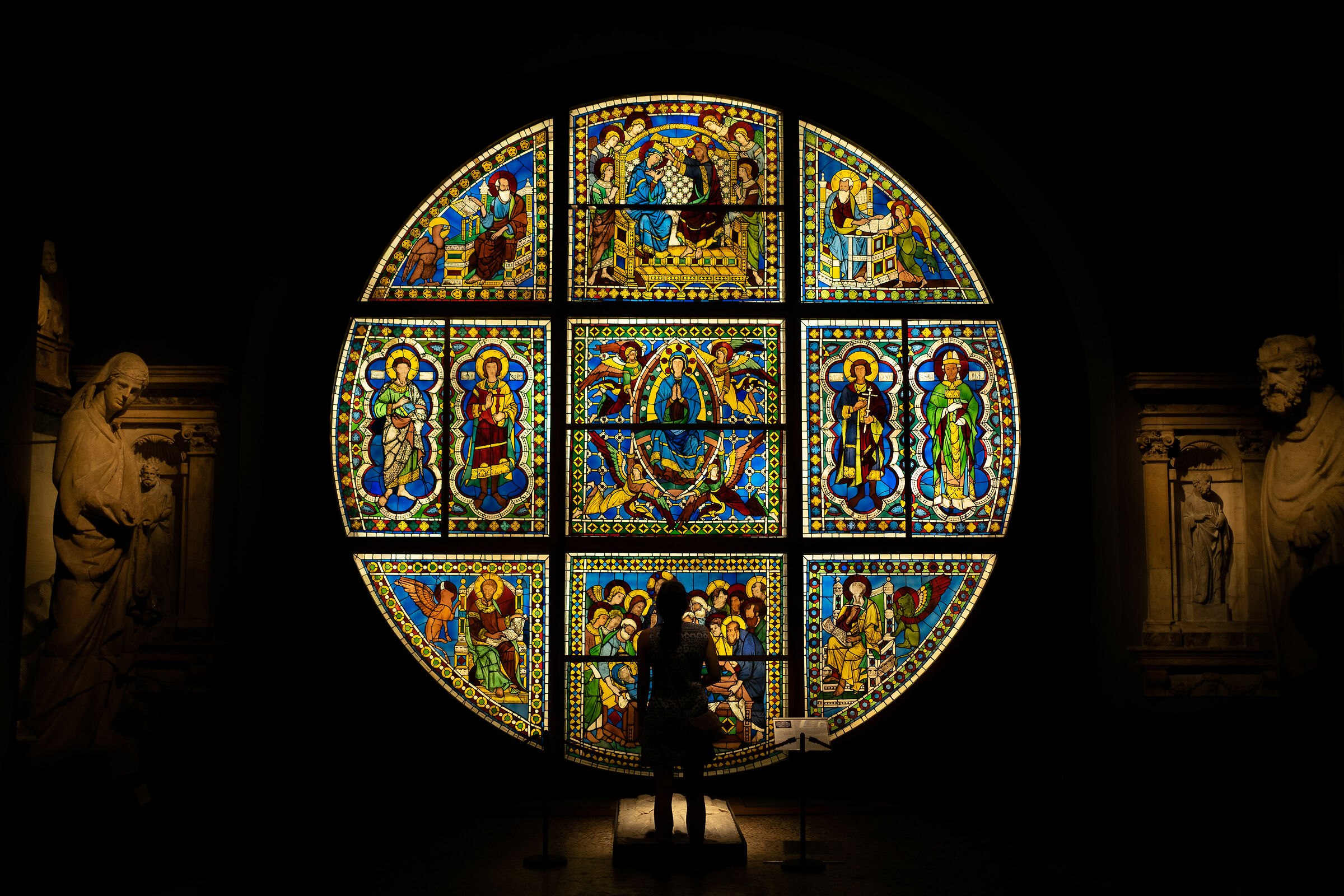 Vetrata del Duomo di Siena