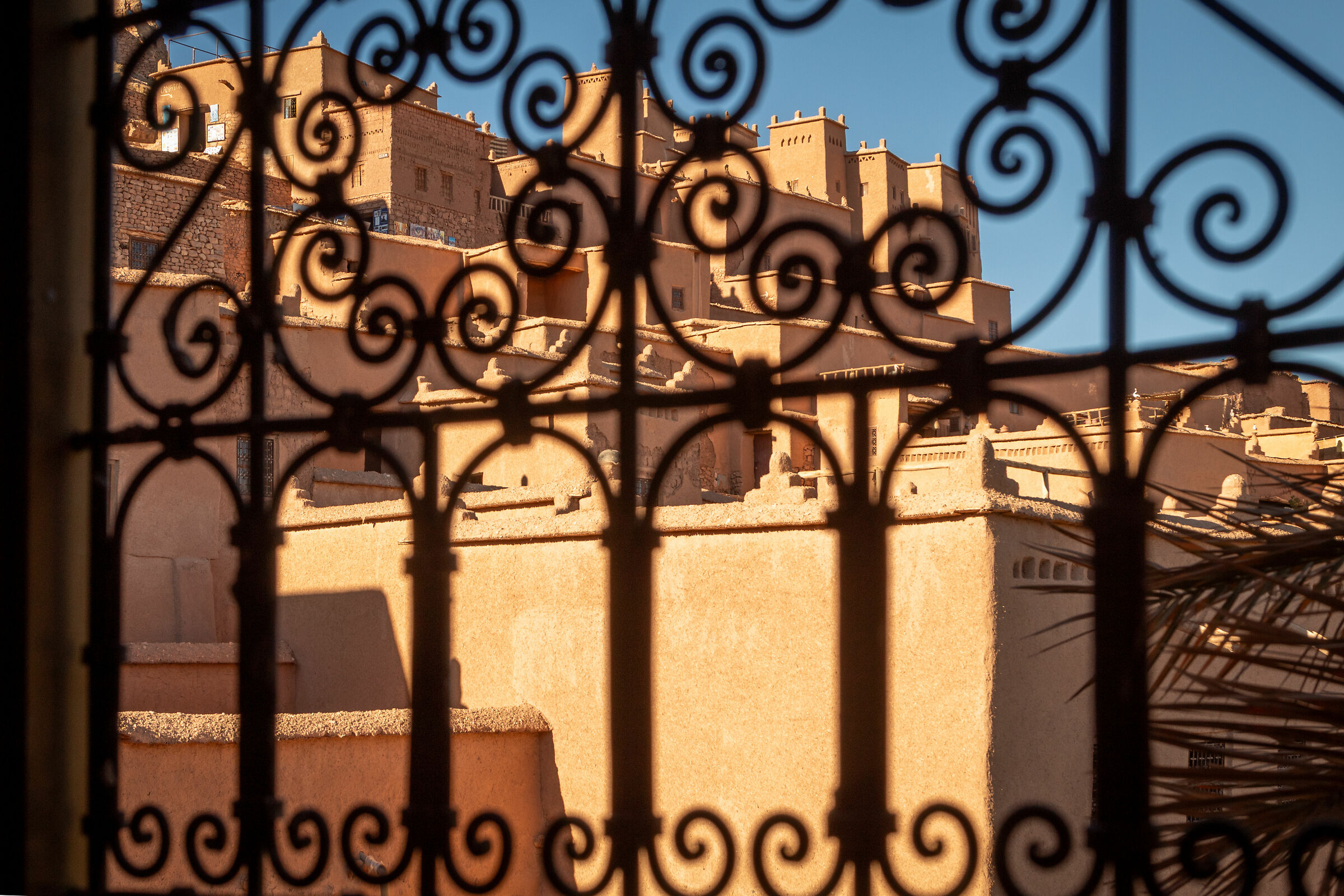 out of the window Ait Ben Haddou