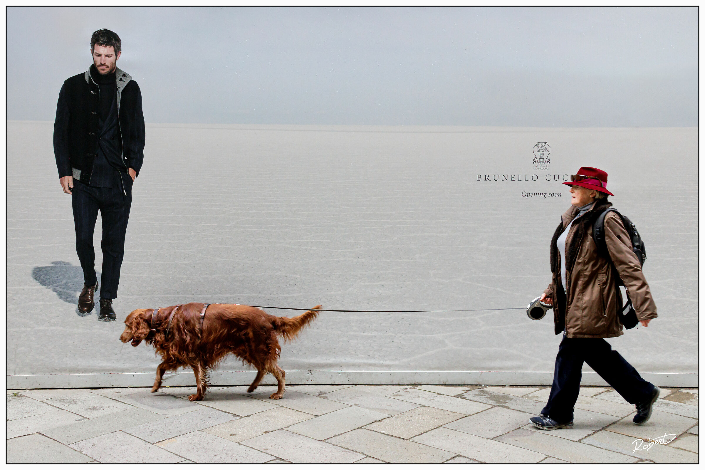Il cartellone pubblicitario