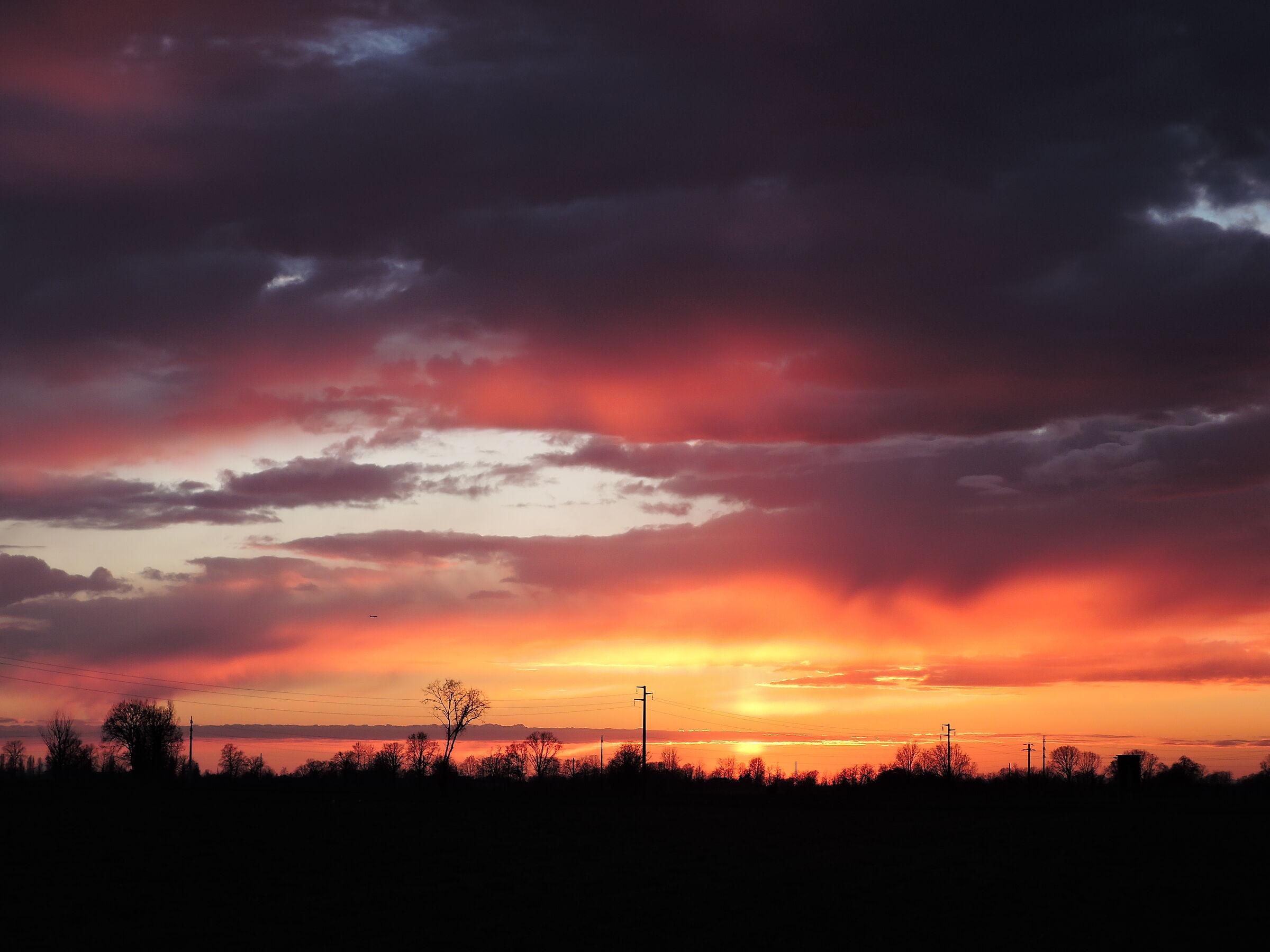 Sunset after the rain