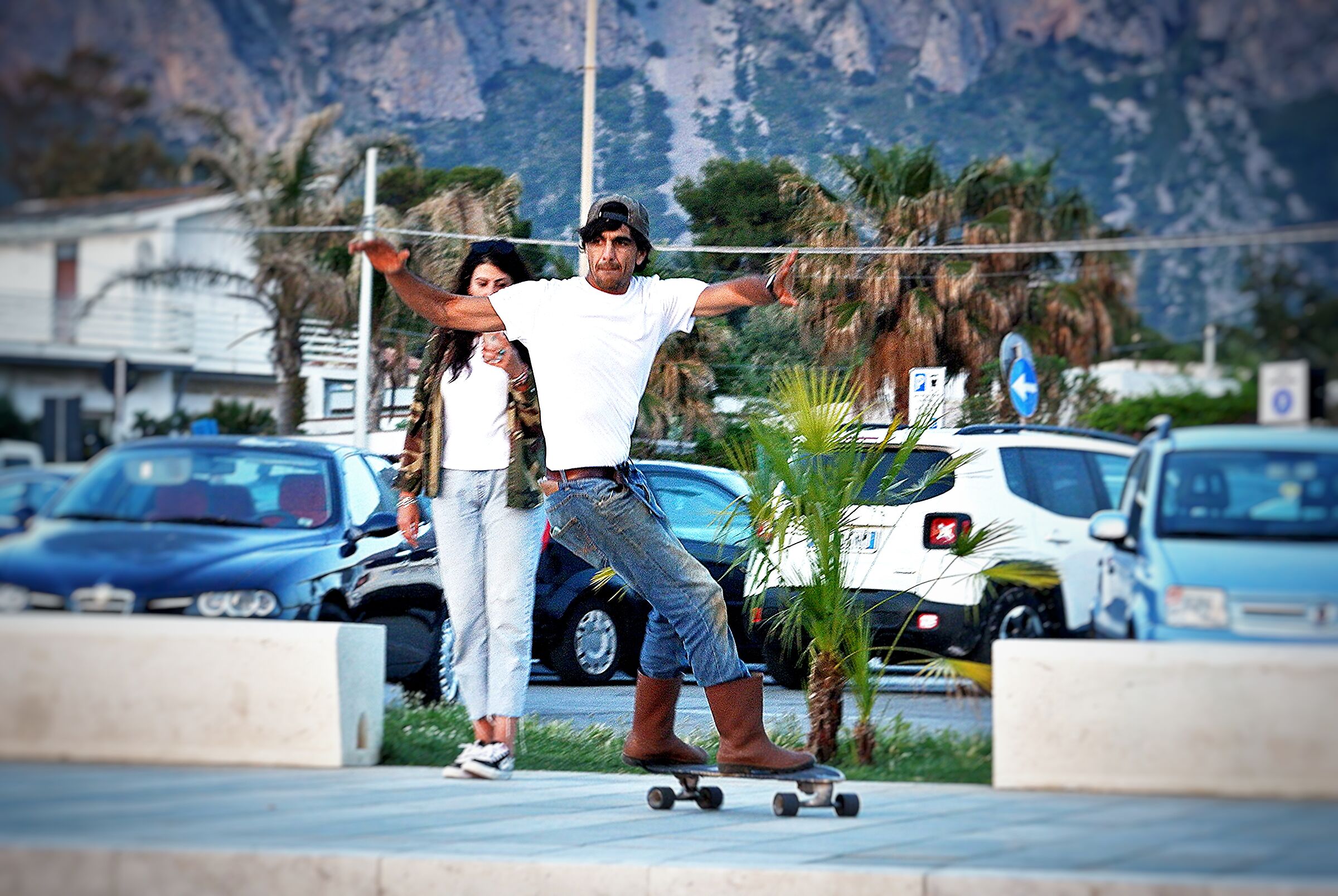 Surfando sull'asfalto