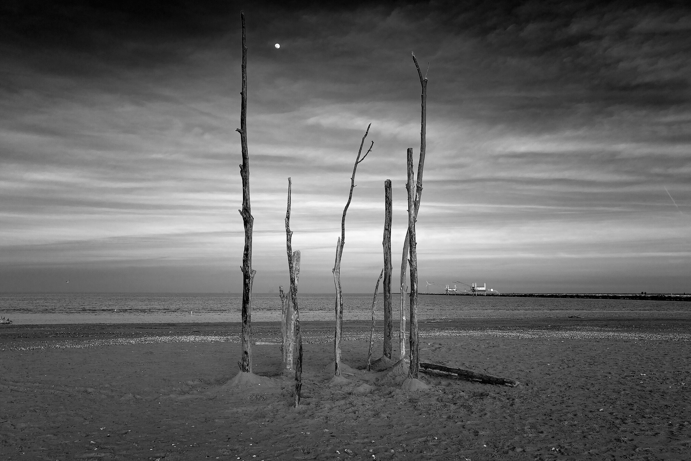 moonrise Ravenna Italia