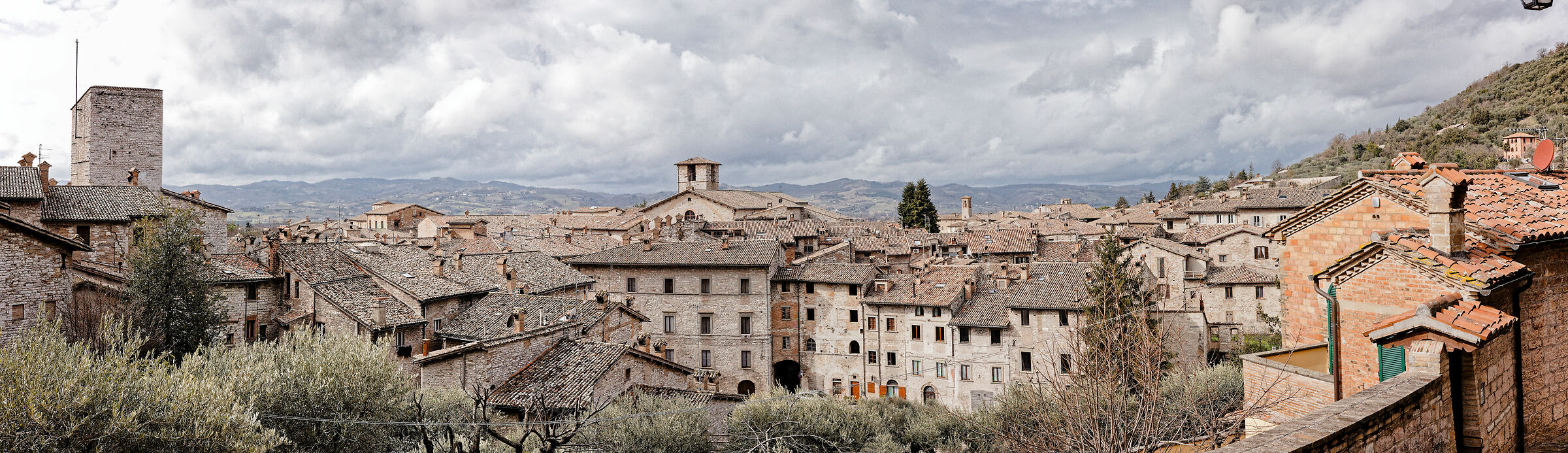 Gubbio - panoramica