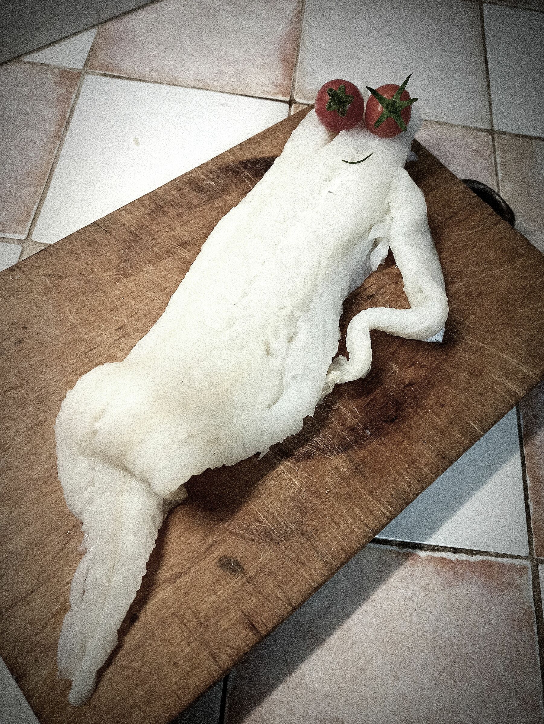 Disteso sotto al sale