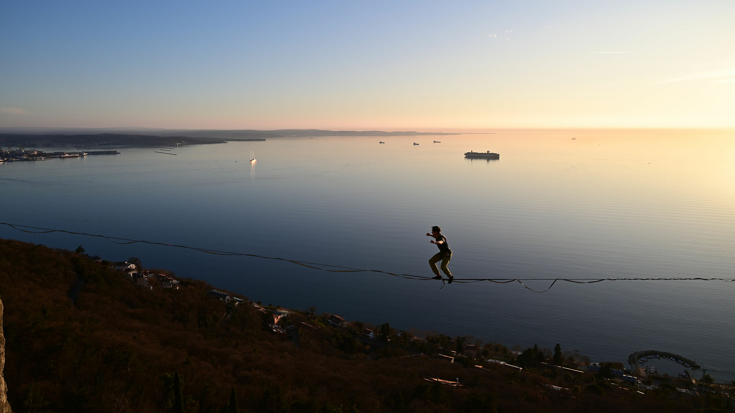 Trieste from the "Napoleonic" road