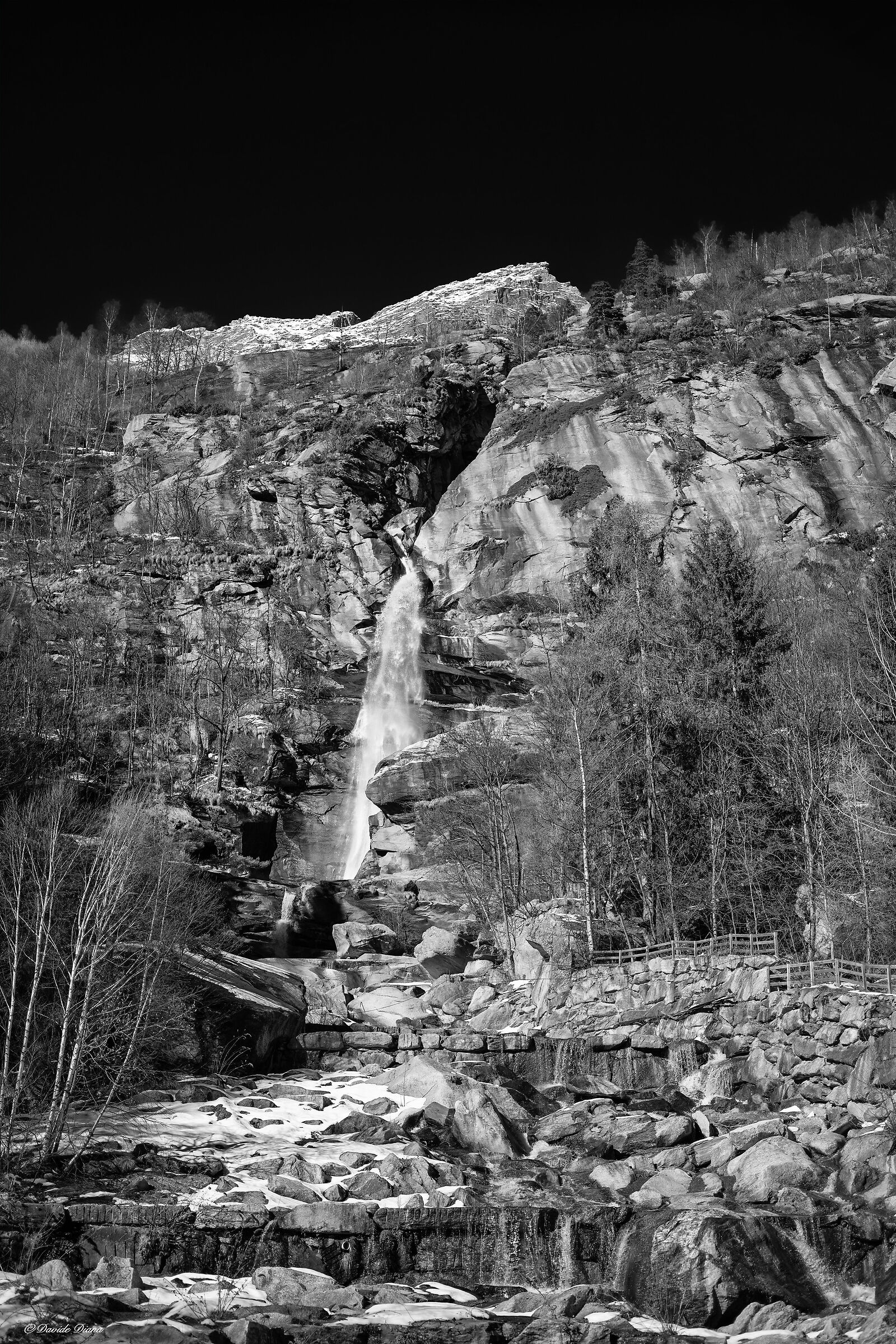 Noasca Waterfall - Gran Paradiso National Park