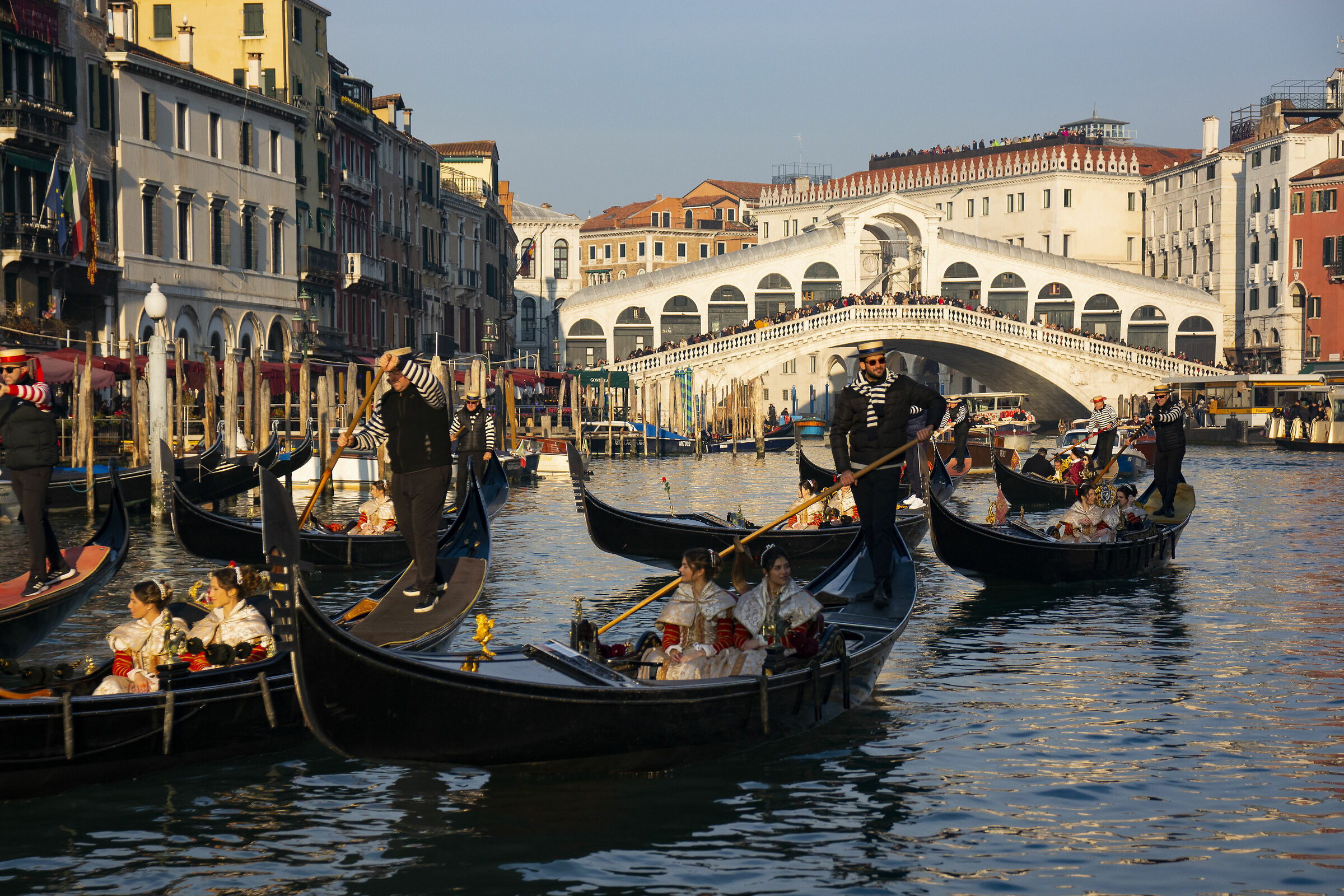 Corteo delle Marie in Canal Grande