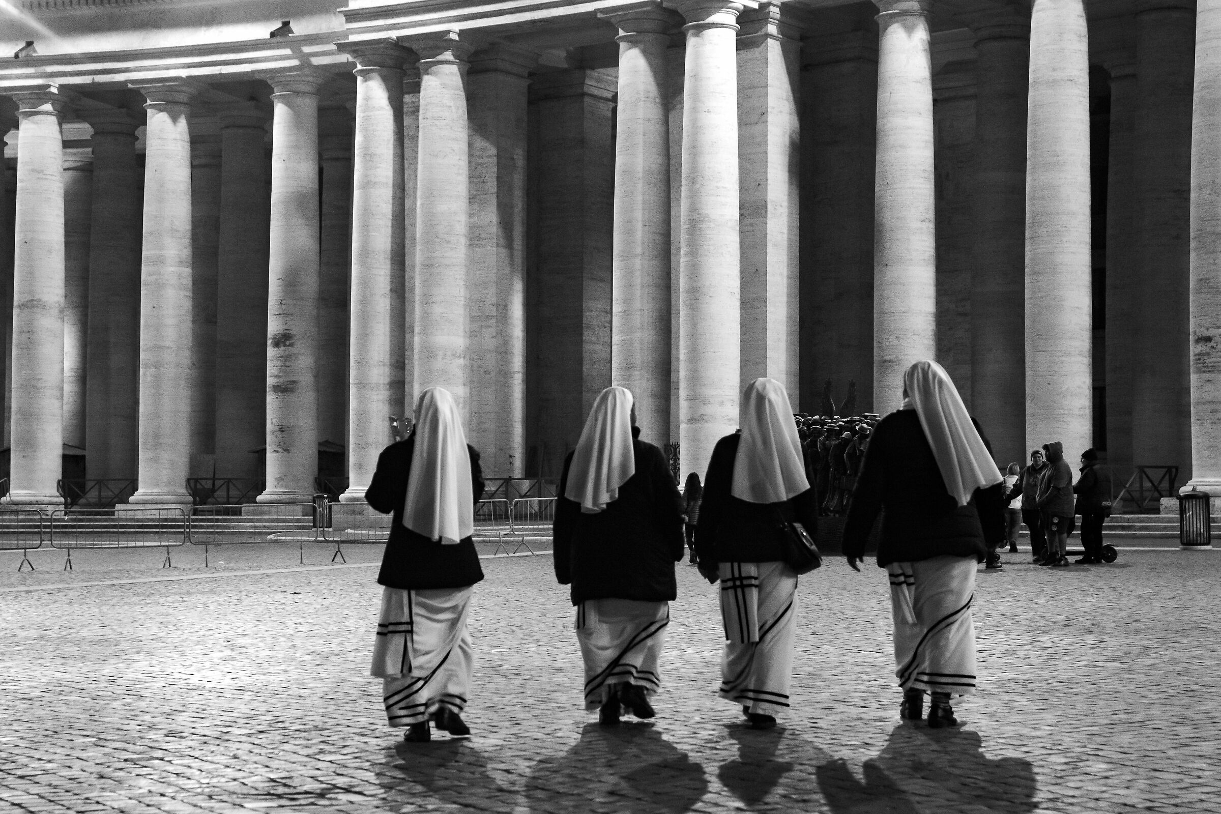 Passeggiata in Piazza San Pietro