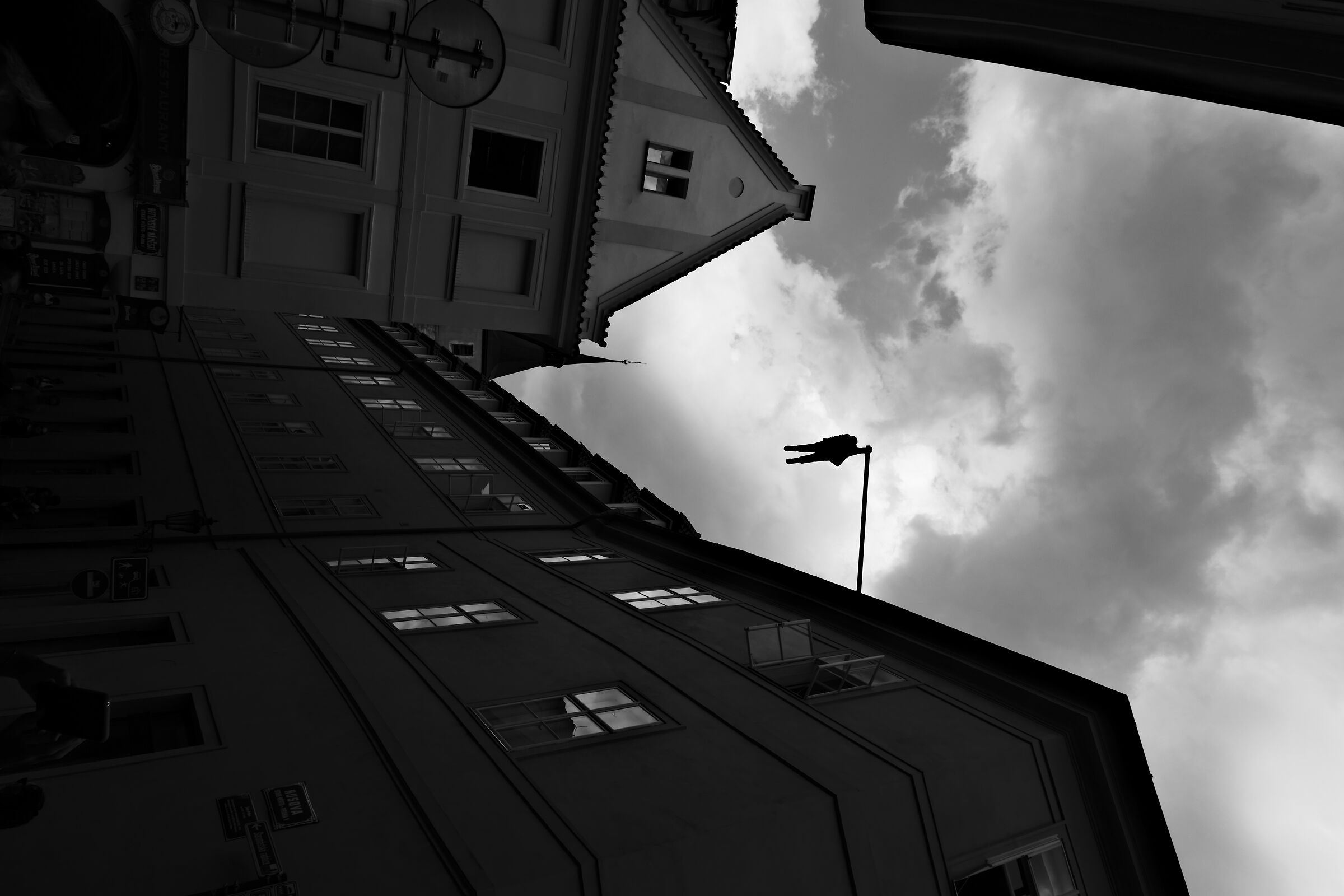 Quiet... I wait outside.