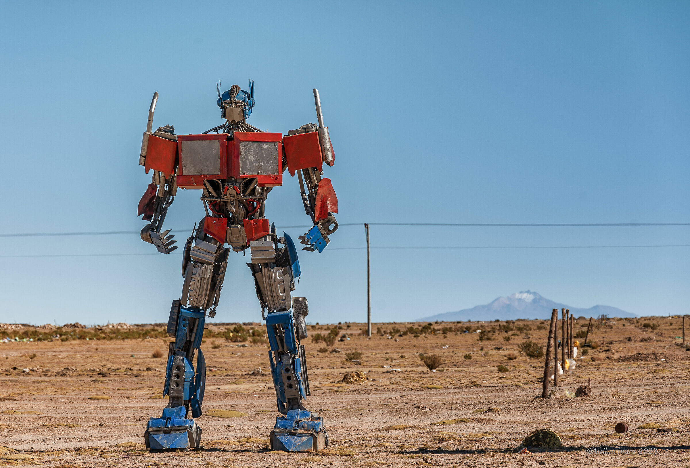 A Robot in the Desert?!