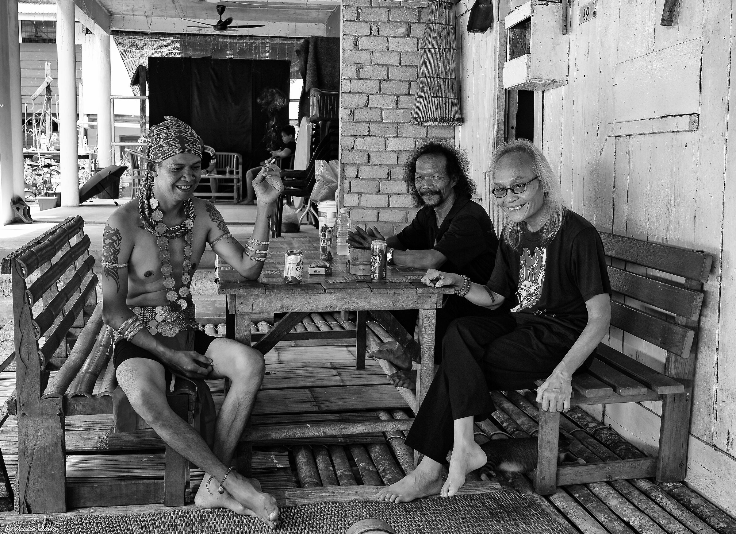 Tagliatori di teste - Dayak - Borneo